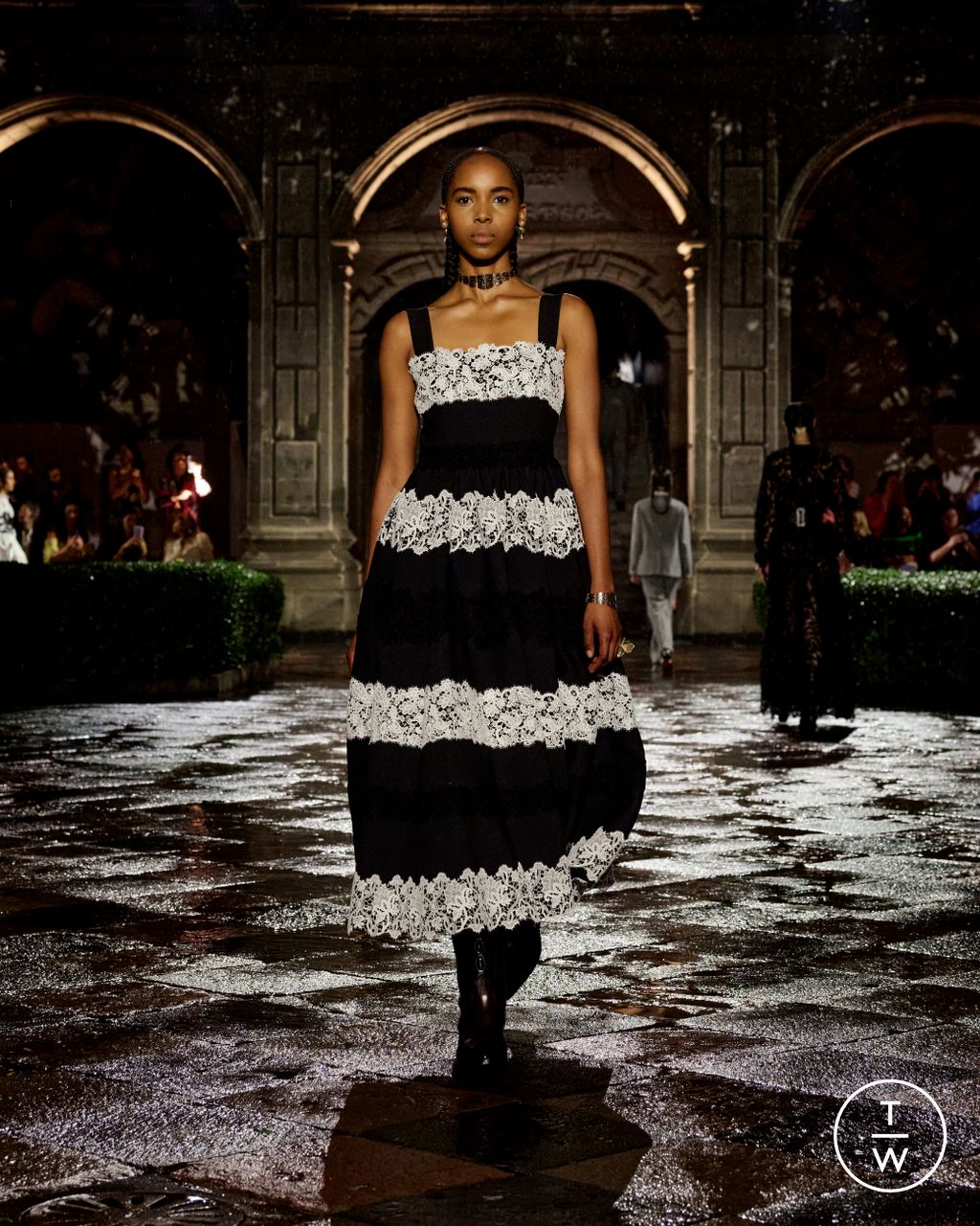 Fashion Week Paris Resort 2024 look 50 de la collection Christian Dior womenswear