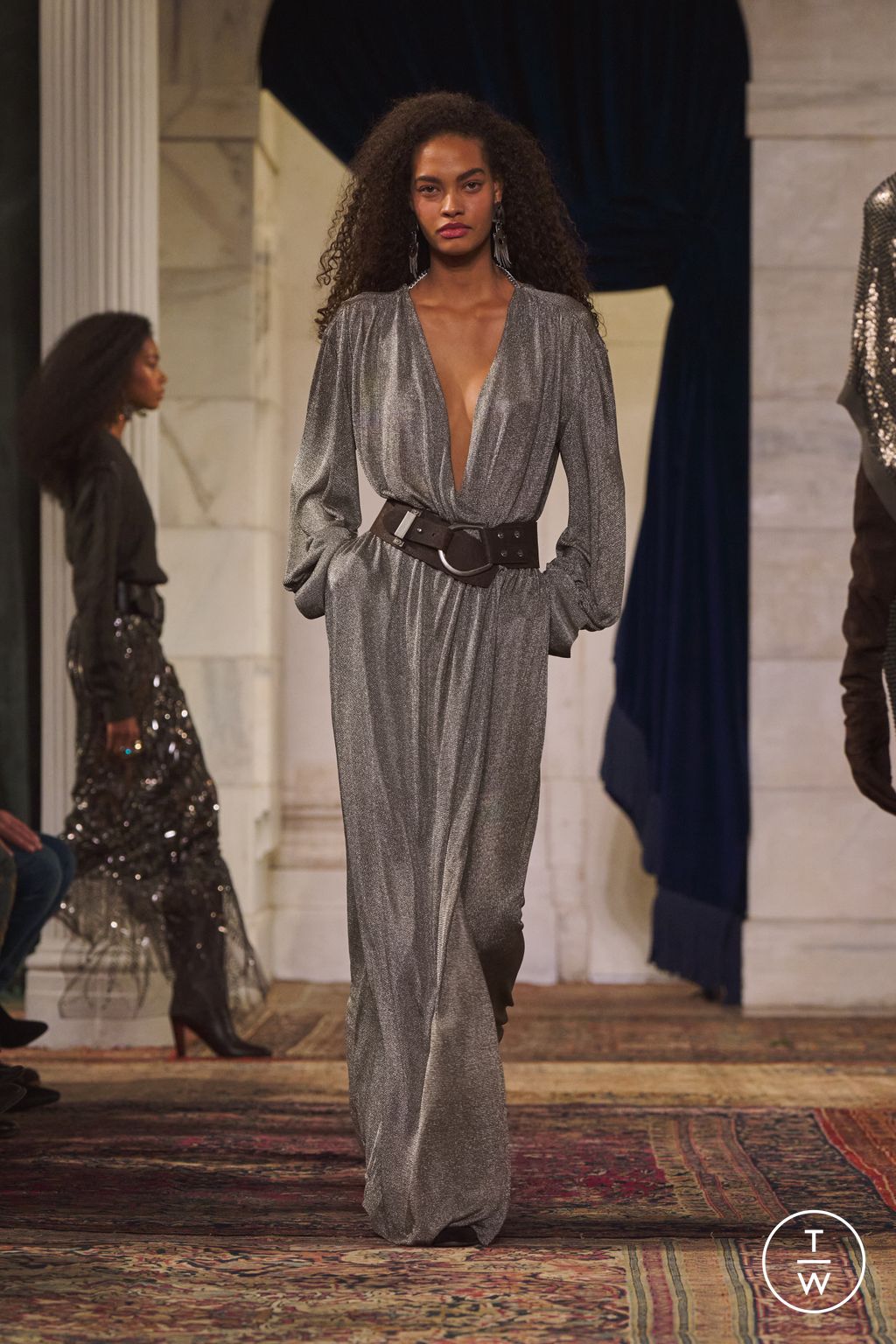 Fashion Week New York Fall/Winter 2026 look 51 from the Ralph Lauren collection womenswear