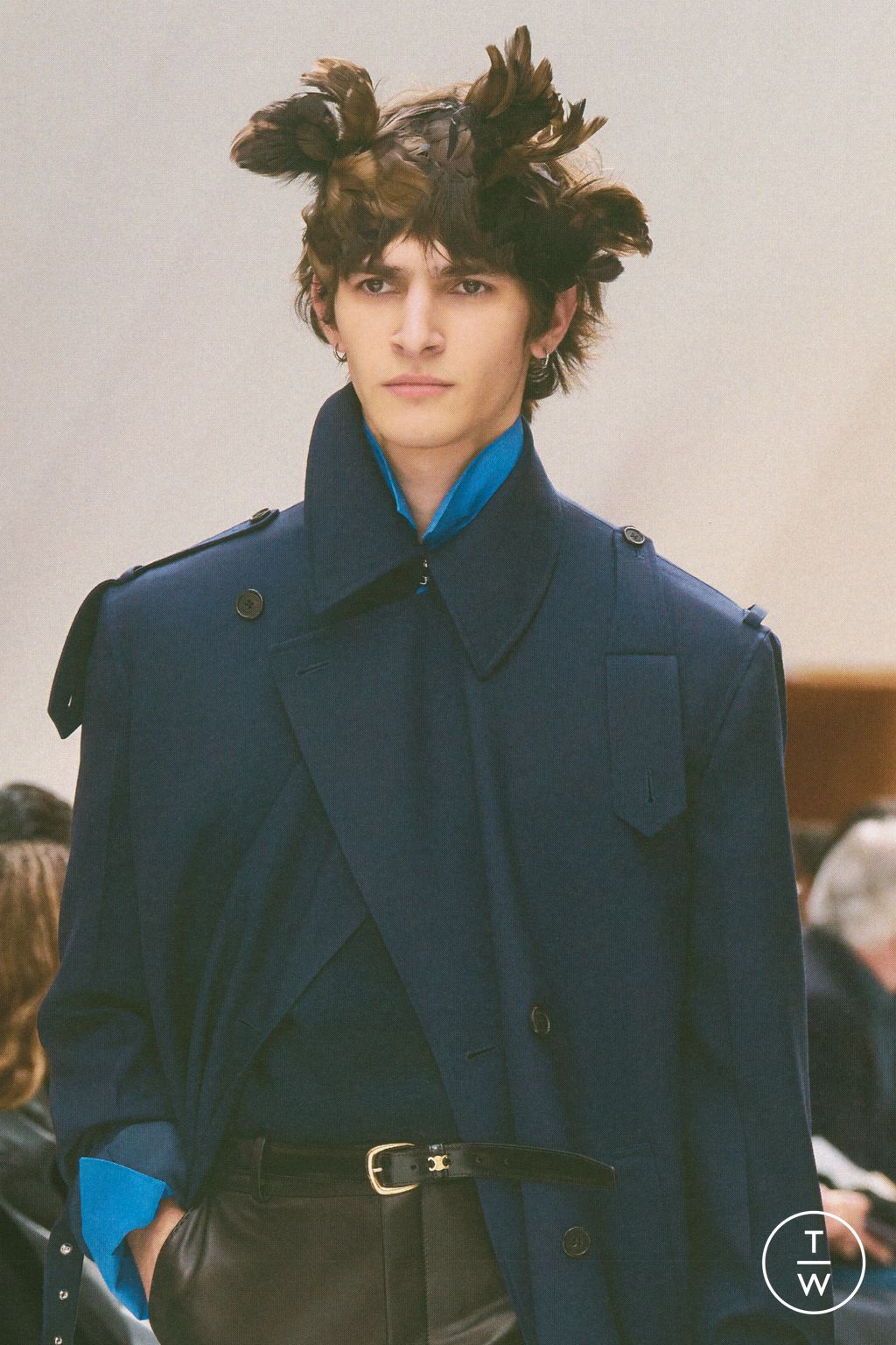 Fashion Week Paris Fall/Winter 2026 look 66 from the Celine collection womenswear accessories