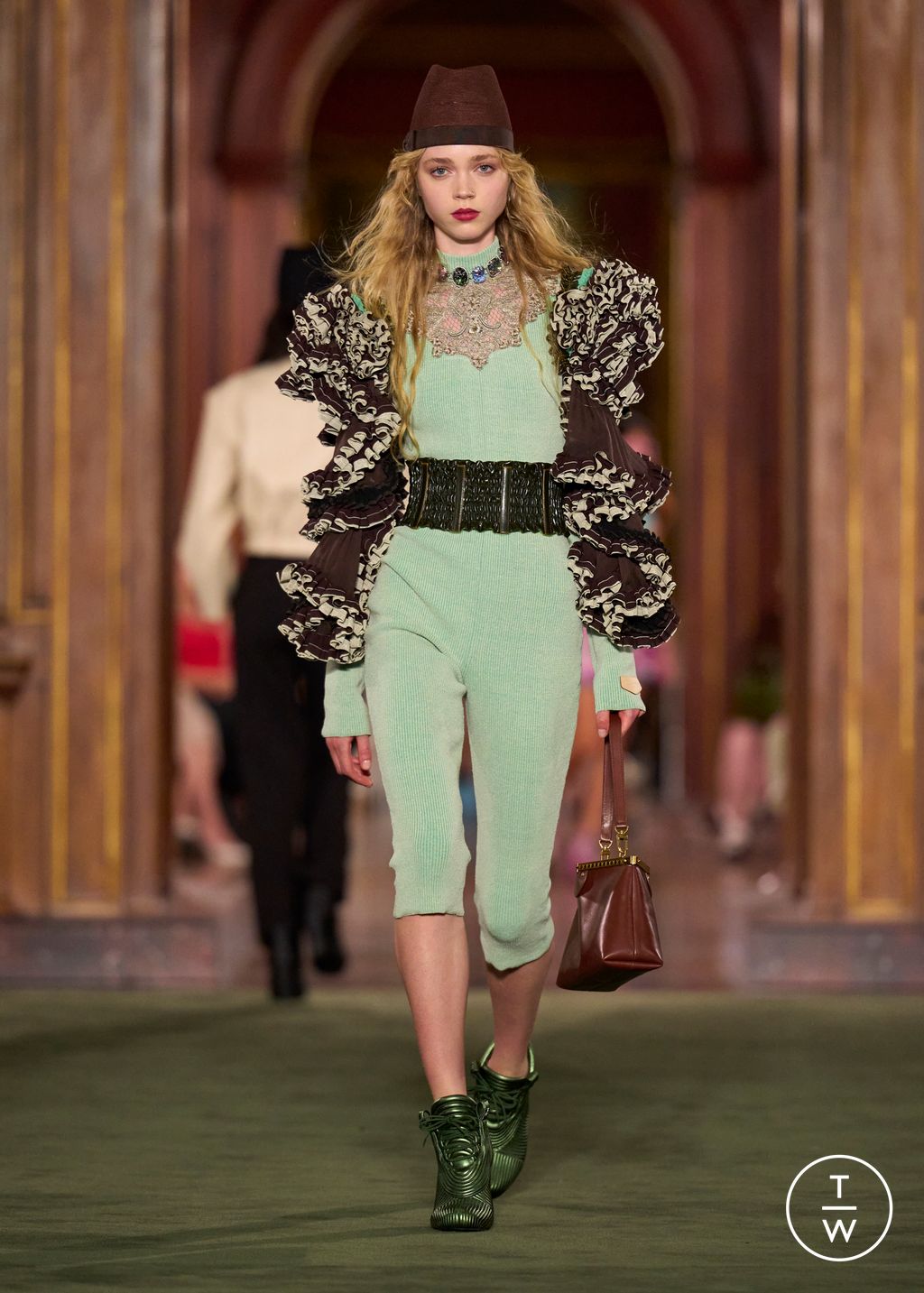 Fashion Week Paris Resort 2027 look 52 from the Louis Vuitton collection womenswear