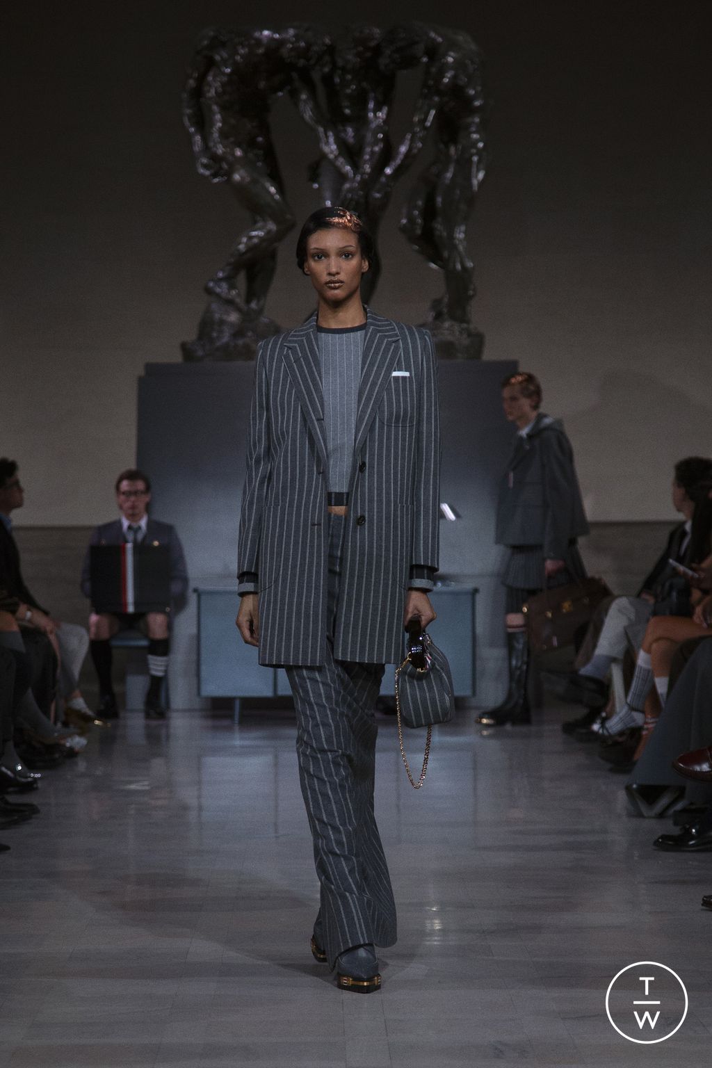 Fashion Week New York Fall/Winter 2026 look 52 de la collection Thom Browne womenswear