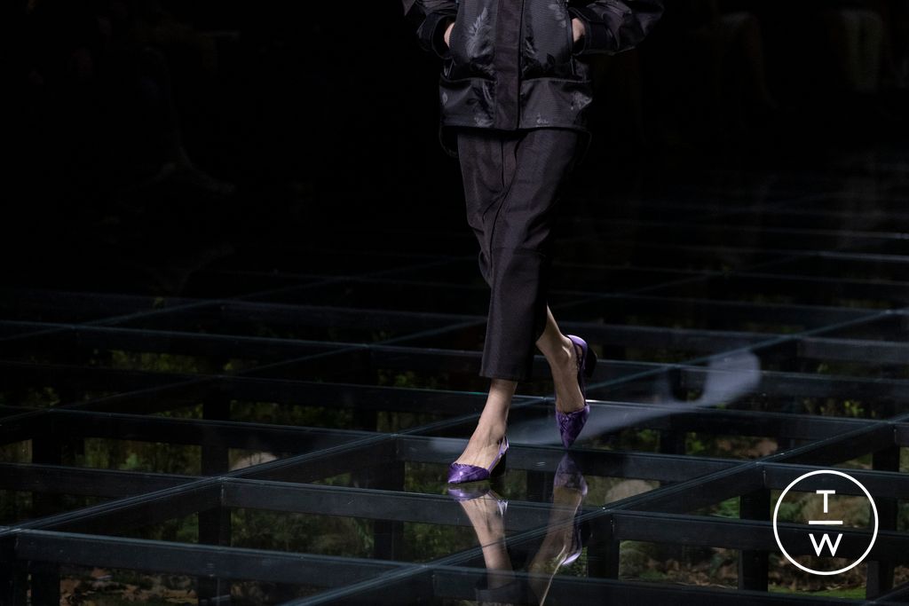 Fashion Week Milan Fall/Winter 2024 look 38 from the Prada collection womenswear accessories