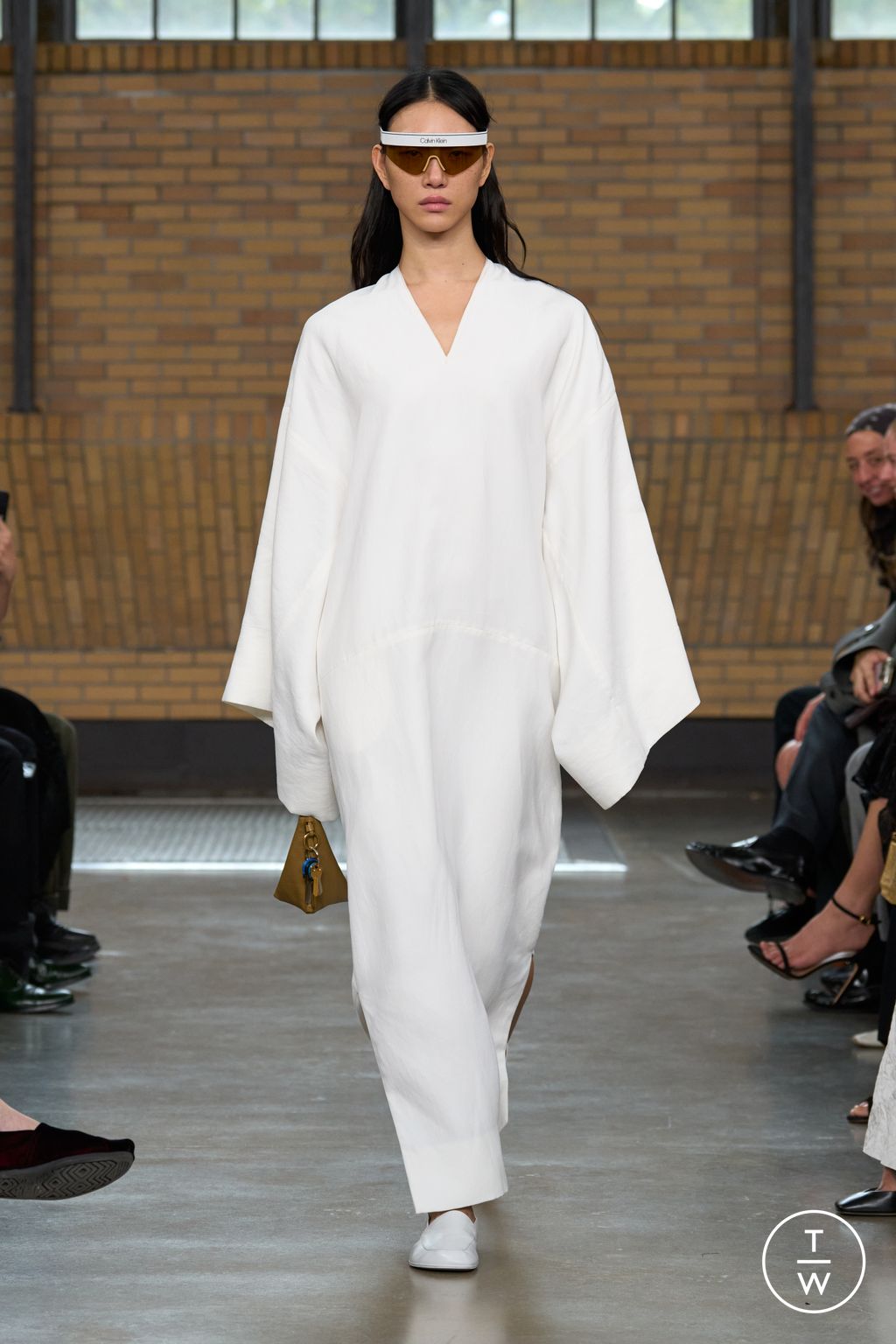 Fashion Week New York Spring/Summer 2026 look 55 from the Calvin Klein Collection collection womenswear