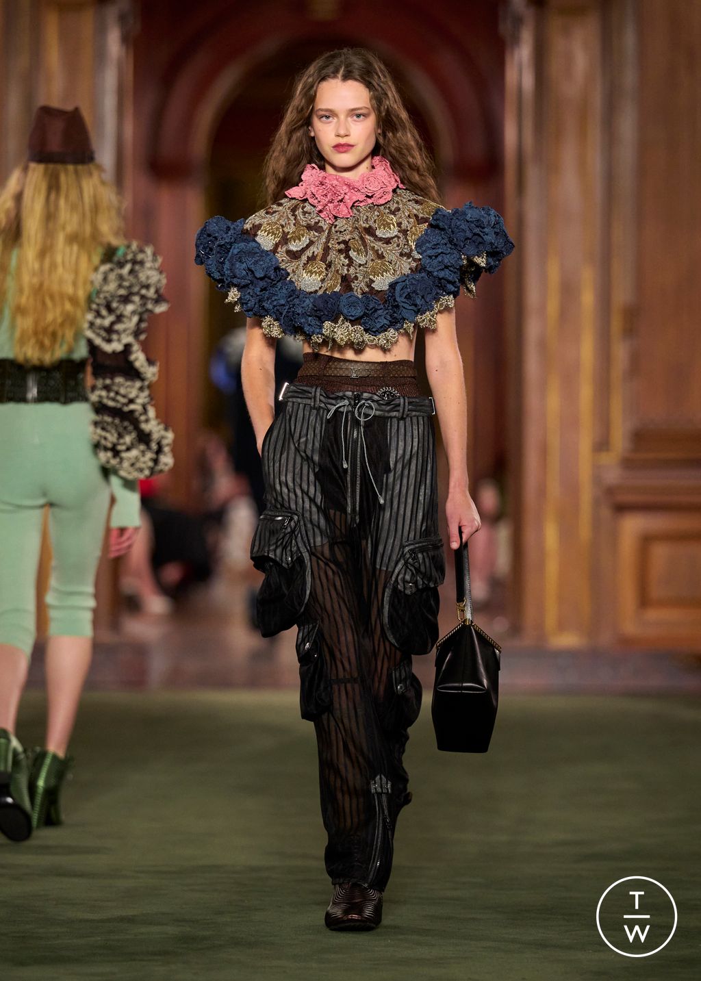 Fashion Week Paris Resort 2027 look 55 from the Louis Vuitton collection womenswear