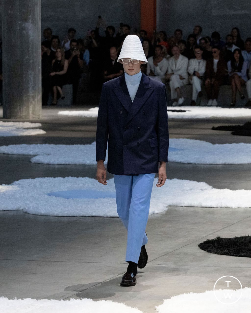 Fashion Week Milan Spring/Summer 2026 look 78 from the Prada collection menswear accessories