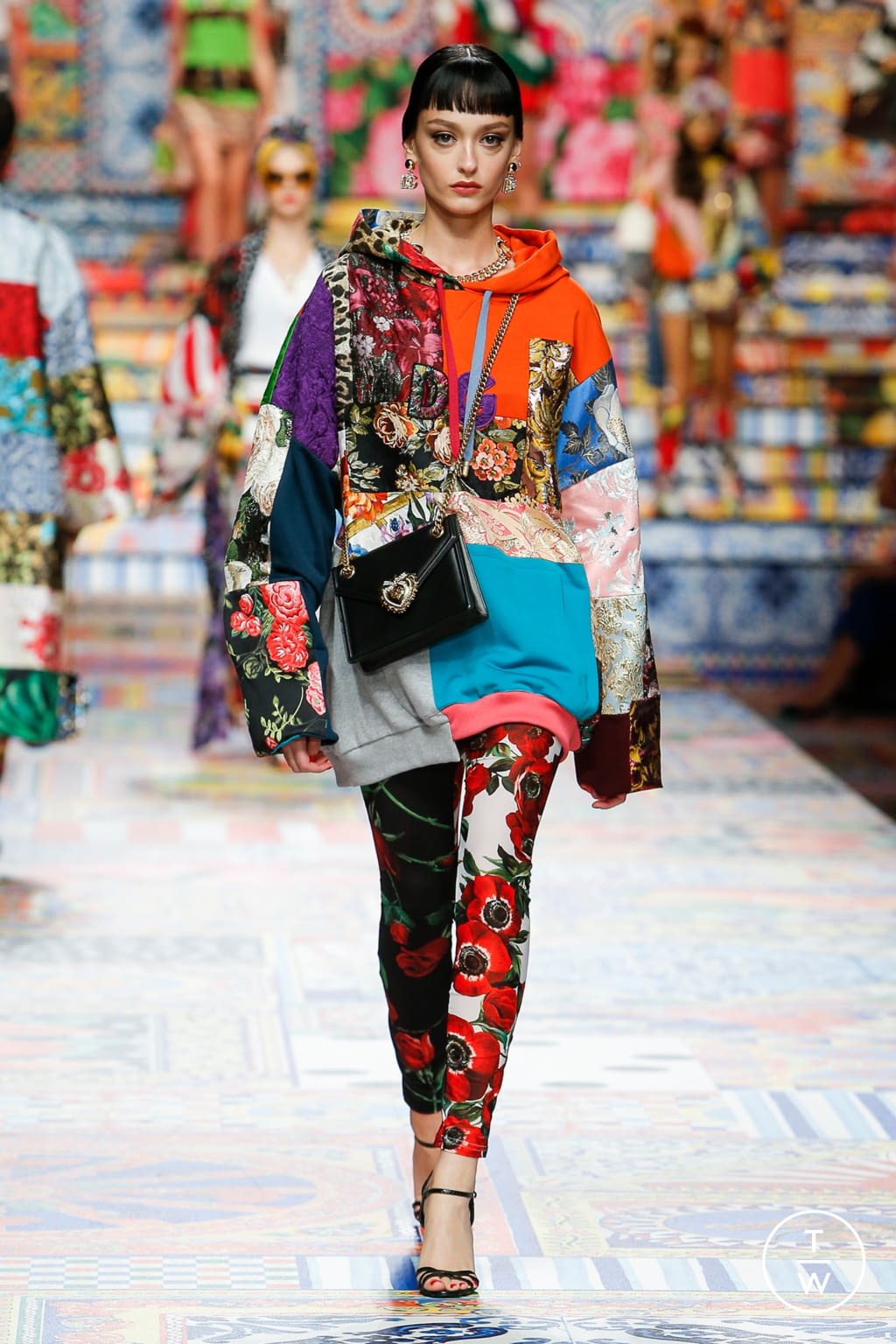 Fashion Week Milan Spring/Summer 2021 look 57 from the Dolce & Gabbana collection womenswear