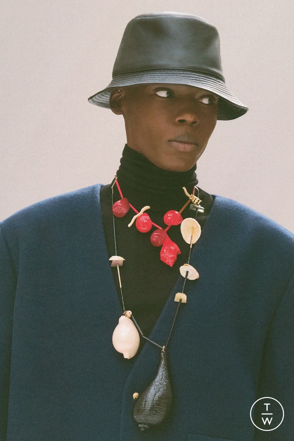 Fashion Week Paris Fall/Winter 2026 look 75 from the Celine collection womenswear accessories