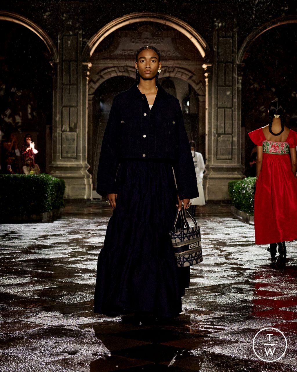 Fashion Week Paris Resort 2024 look 58 de la collection Christian Dior womenswear