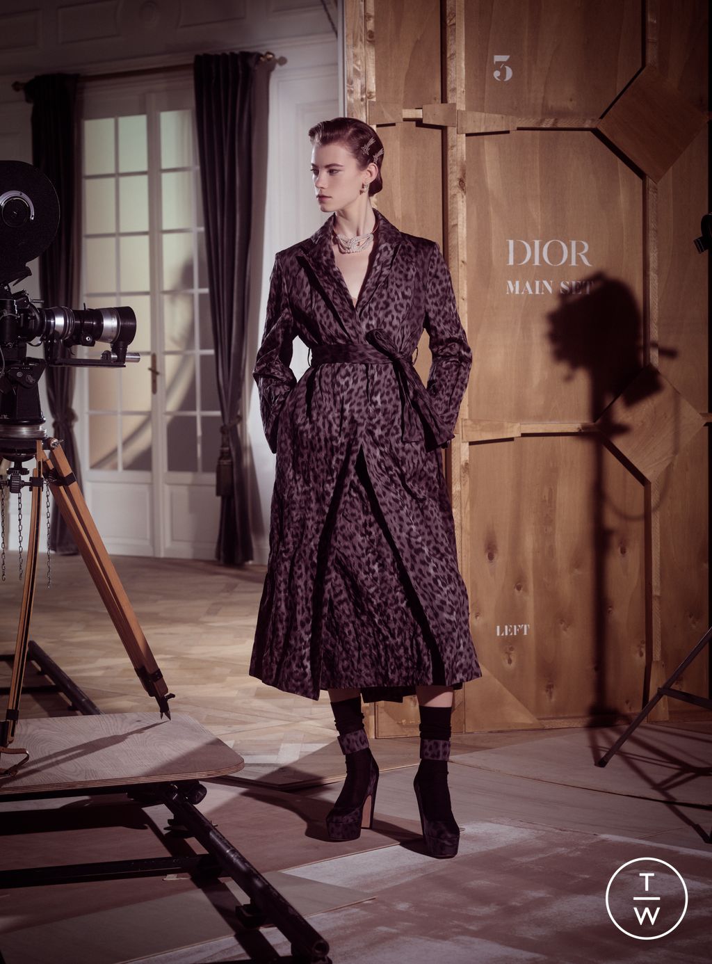 Fashion Week Paris Pre-Fall 2024 look 136 from the Christian Dior collection 女装