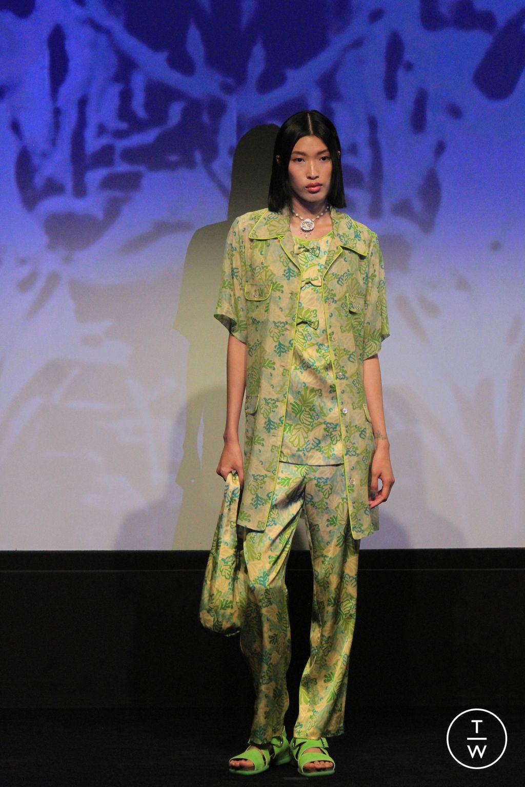 Fashion Week New York Spring/Summer 2024 look 5 de la collection Anna Sui womenswear
