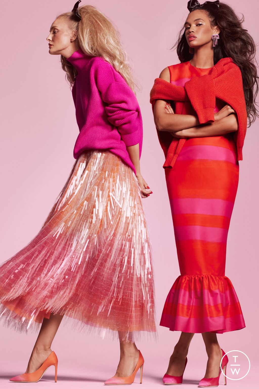 Fashion Week New York Resort 2023 look 6 de la collection Brandon Maxwell womenswear