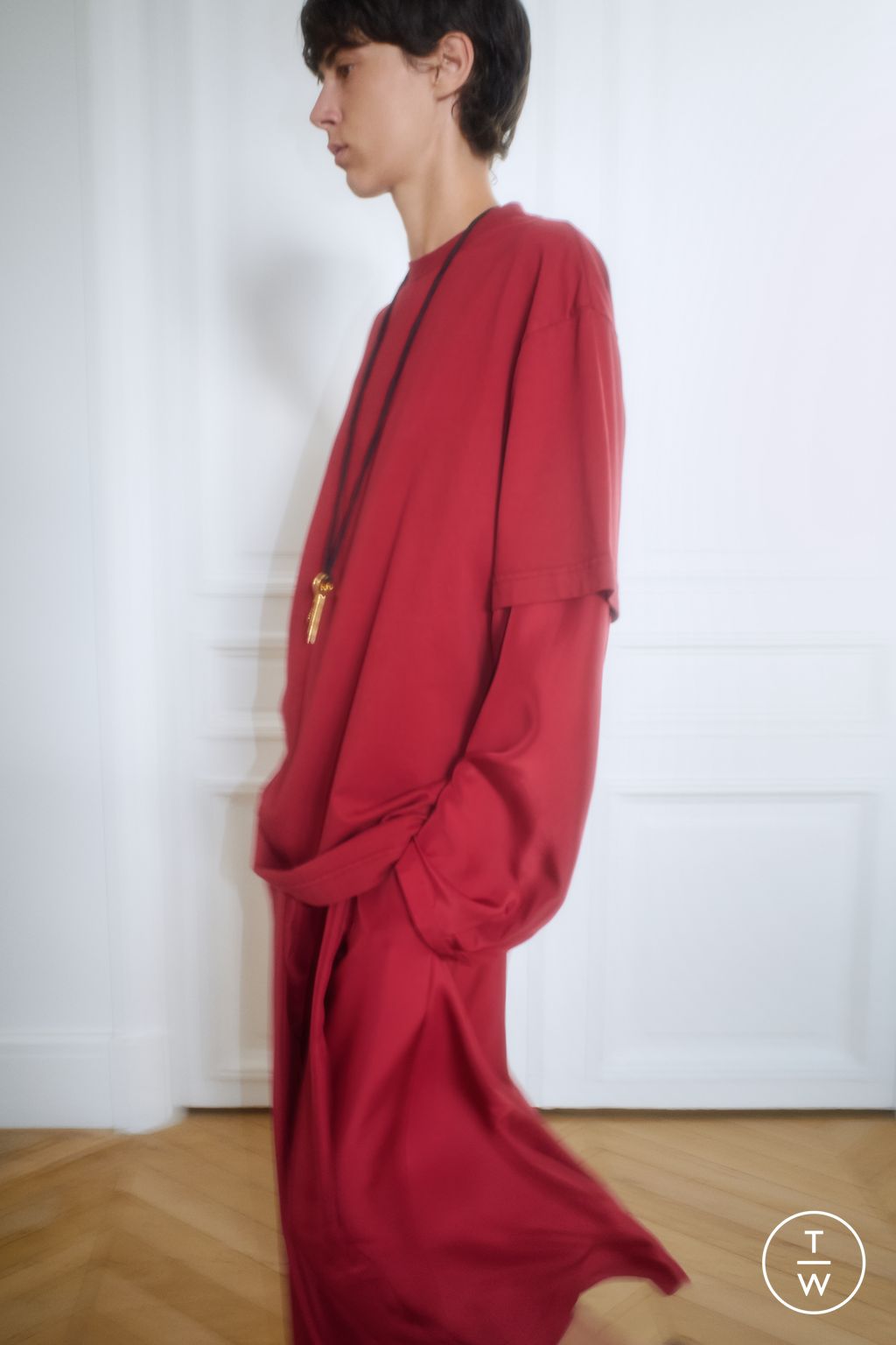 Fashion Week Paris Resort 2026 look 6 from the Carven collection womenswear