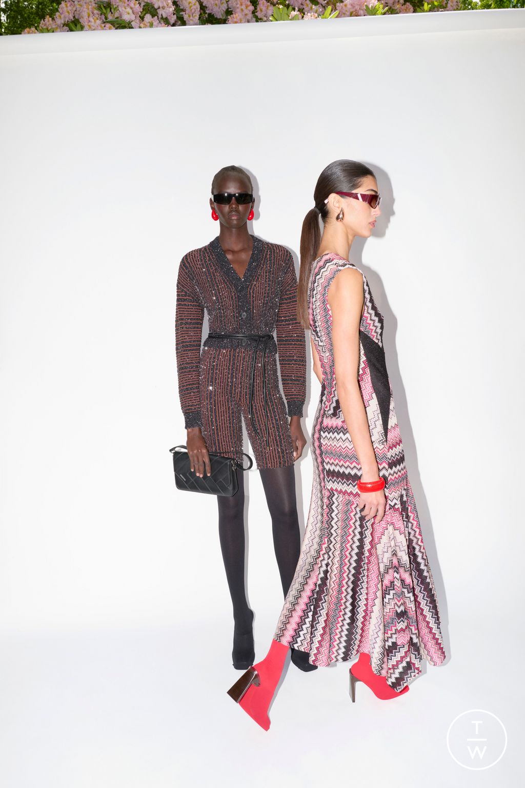 Fashion Week Milan Resort 2025 look 6 from the Missoni collection 女装