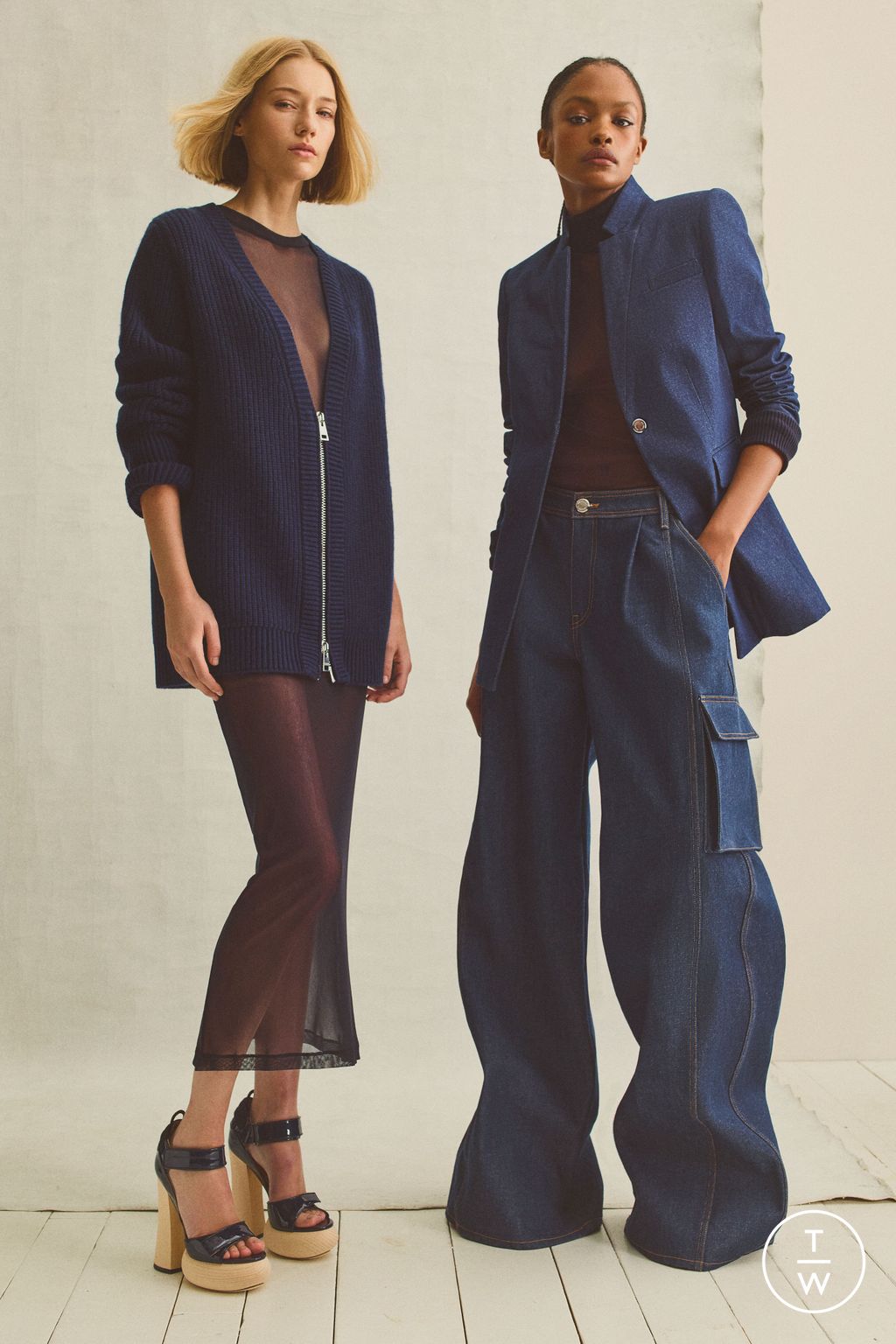 Fashion Week New York Pre-Fall 2023 look 6 de la collection Brandon Maxwell womenswear