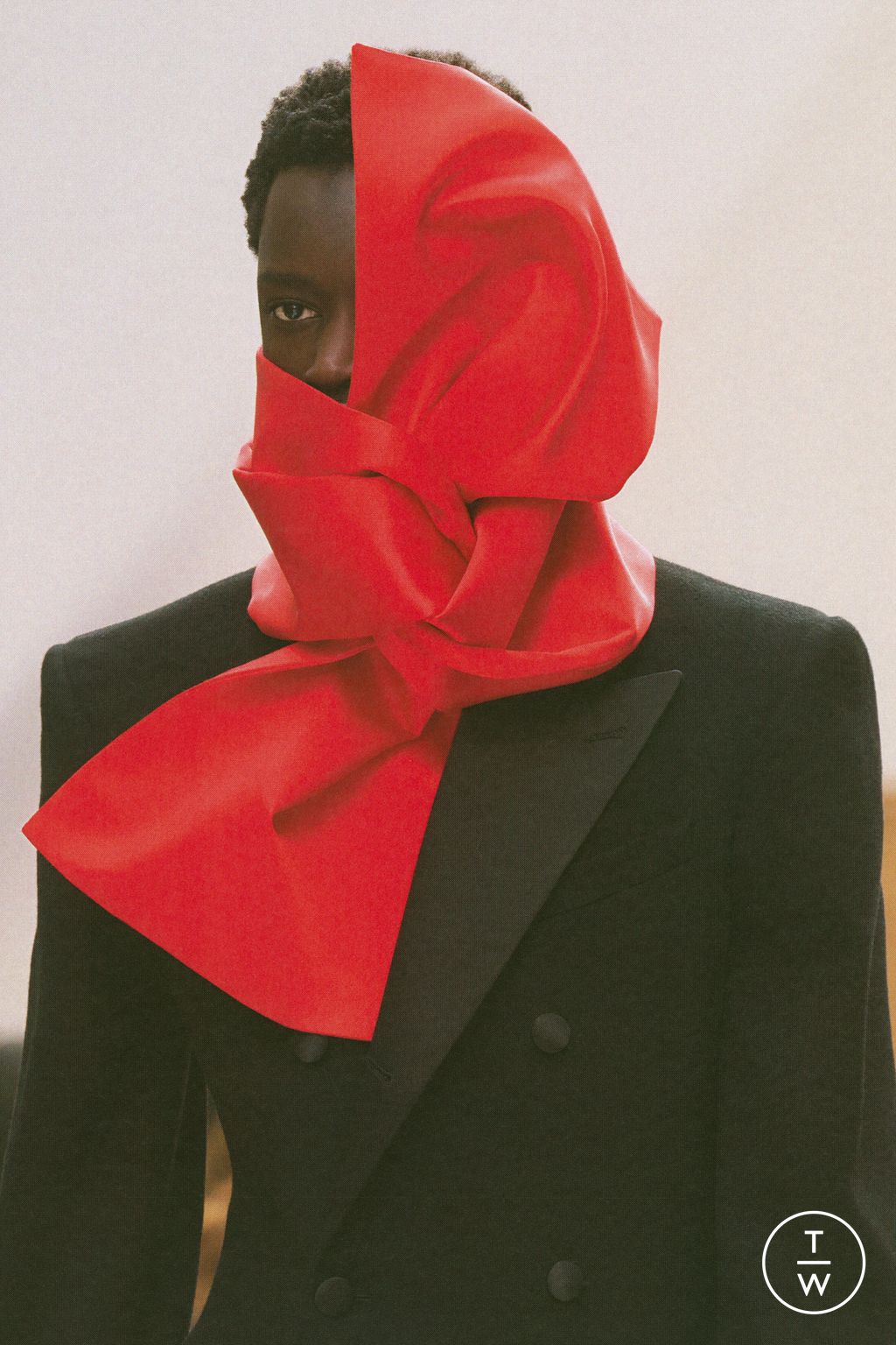 Fashion Week Paris Fall/Winter 2026 look 78 from the Celine collection womenswear accessories