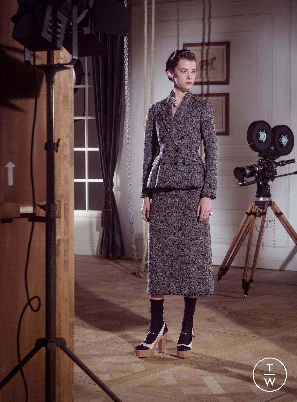 Fashion Week Paris Pre-Fall 2024 look 138 from the Christian Dior collection womenswear
