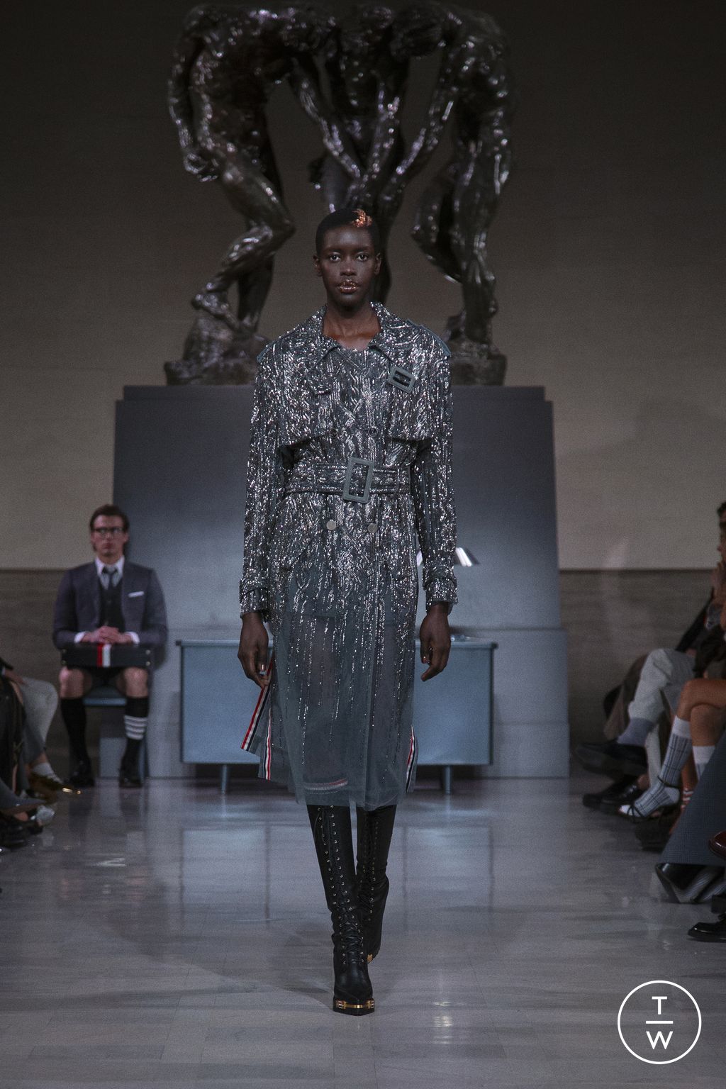 Fashion Week New York Fall/Winter 2026 look 62 de la collection Thom Browne womenswear