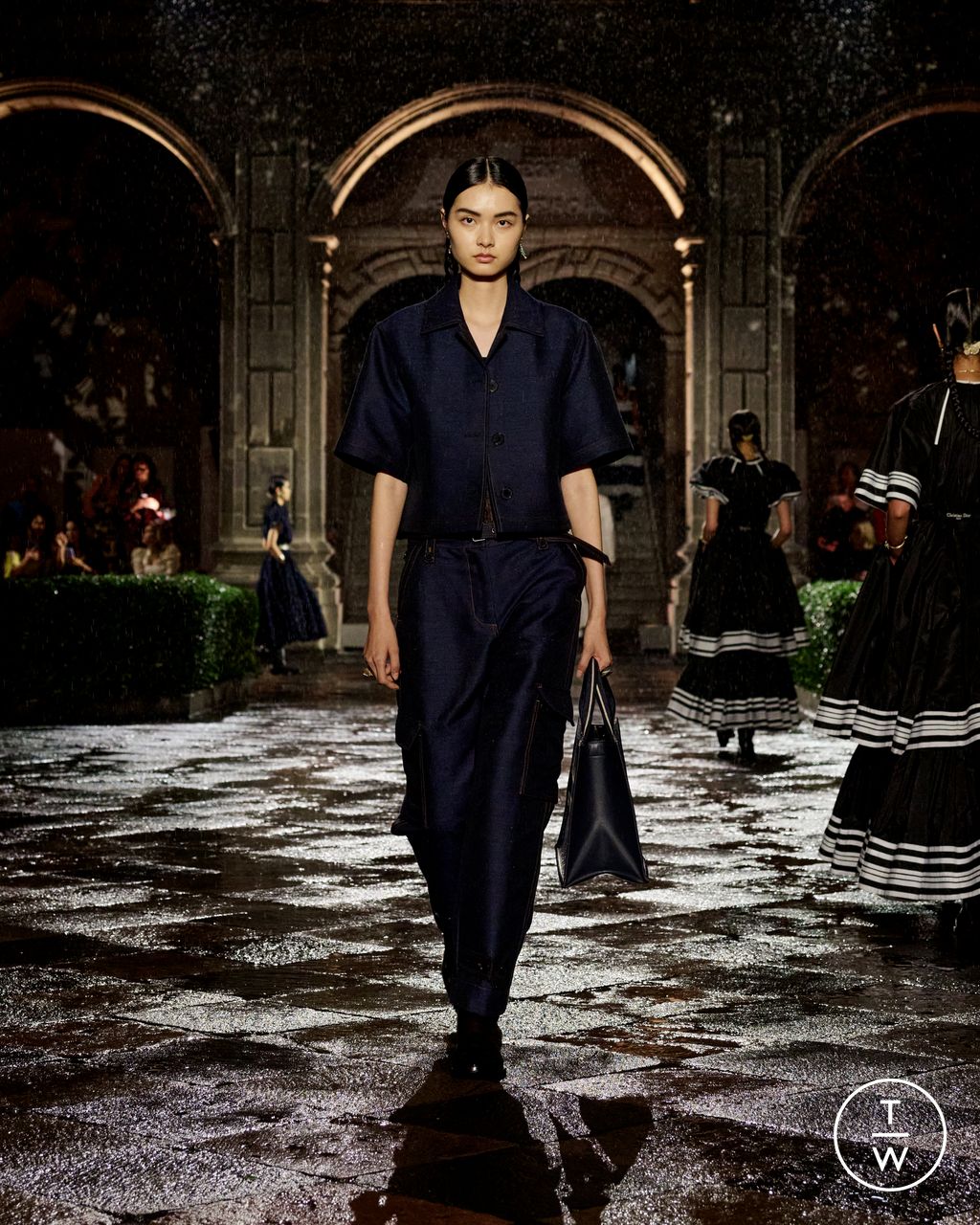 Fashion Week Paris Resort 2024 look 64 de la collection Christian Dior womenswear
