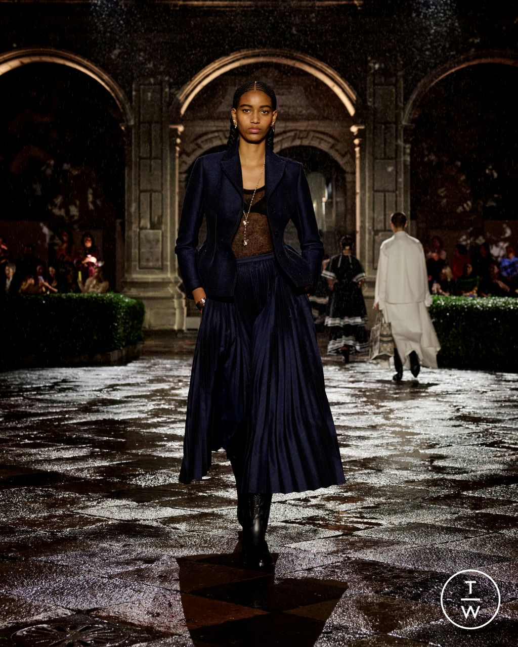 Fashion Week Paris Resort 2024 look 65 de la collection Christian Dior womenswear