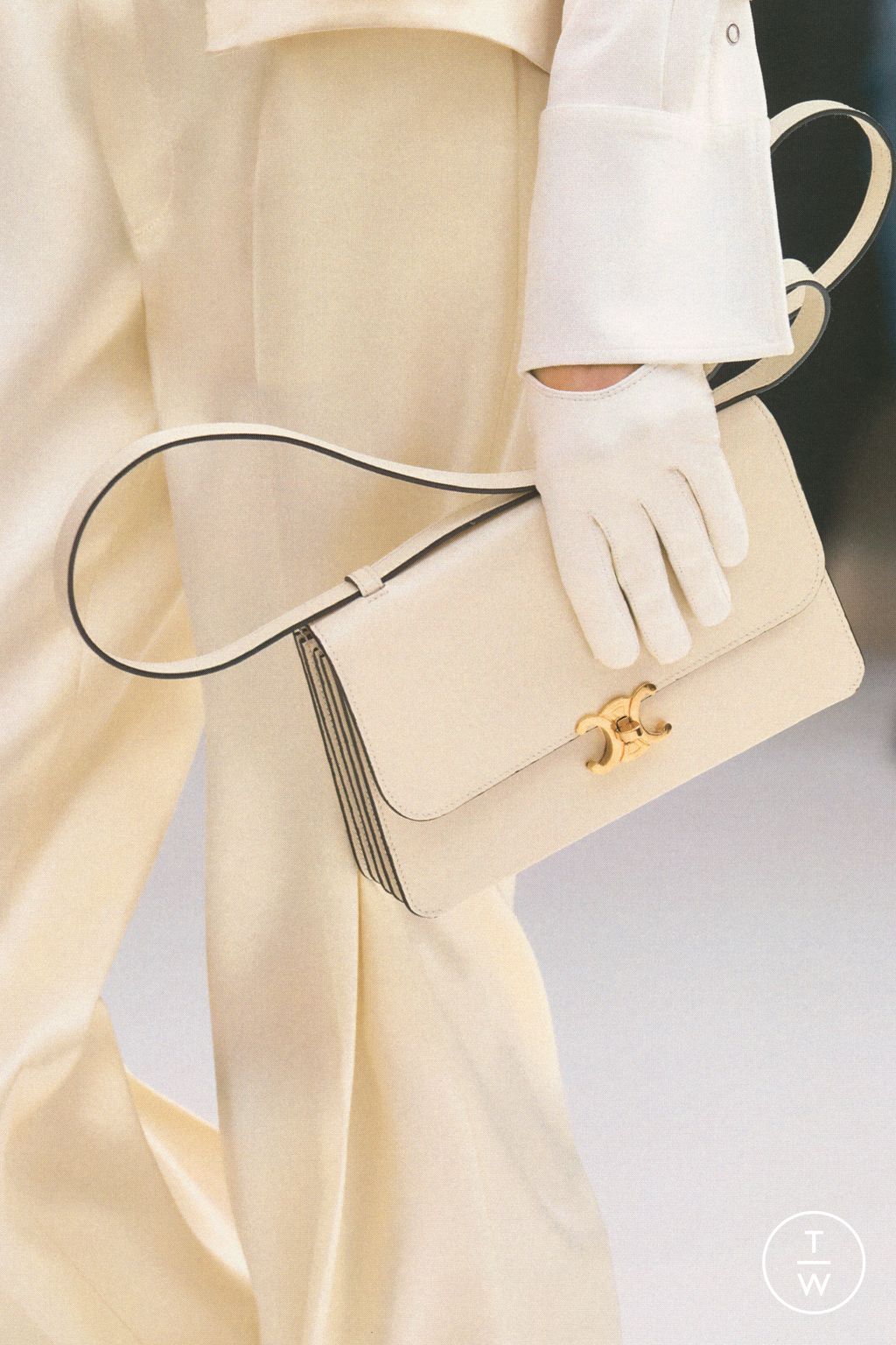 Fashion Week Paris Fall/Winter 2026 look 85 de la collection Celine womenswear accessories