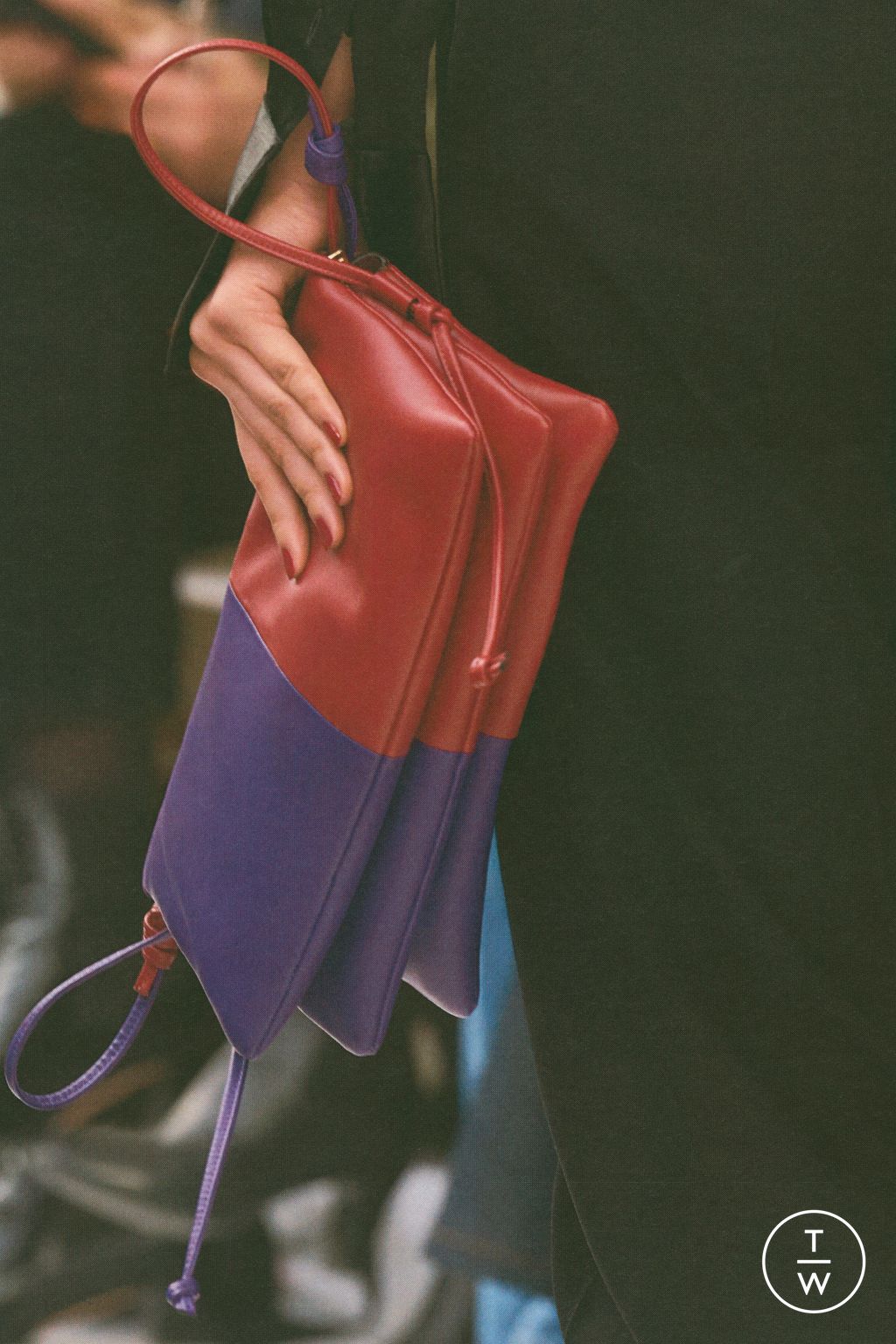 Fashion Week Paris Fall/Winter 2026 look 86 from the Celine collection womenswear accessories