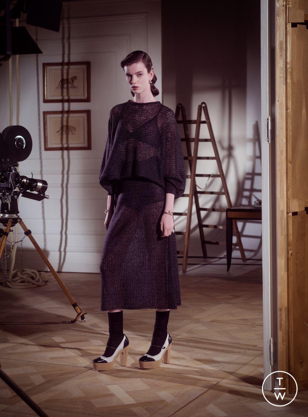 Fashion Week Paris Pre-Fall 2024 look 146 from the Christian Dior collection womenswear
