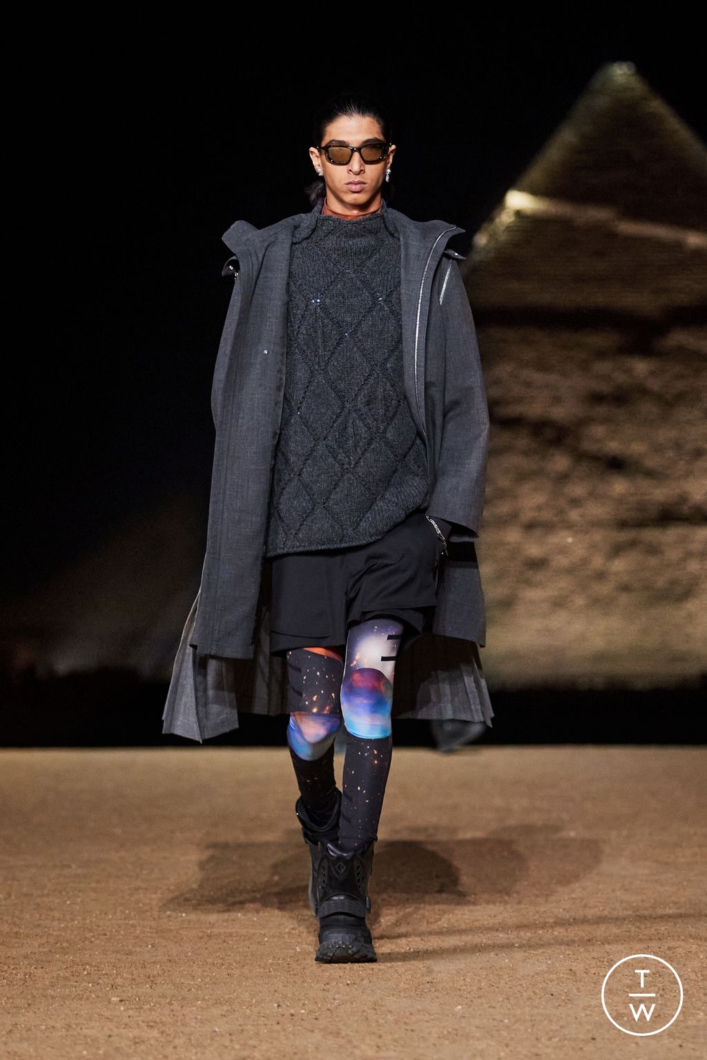 Fashion Week Paris Pre-Fall 2023 look 69 de la collection Dior Men menswear