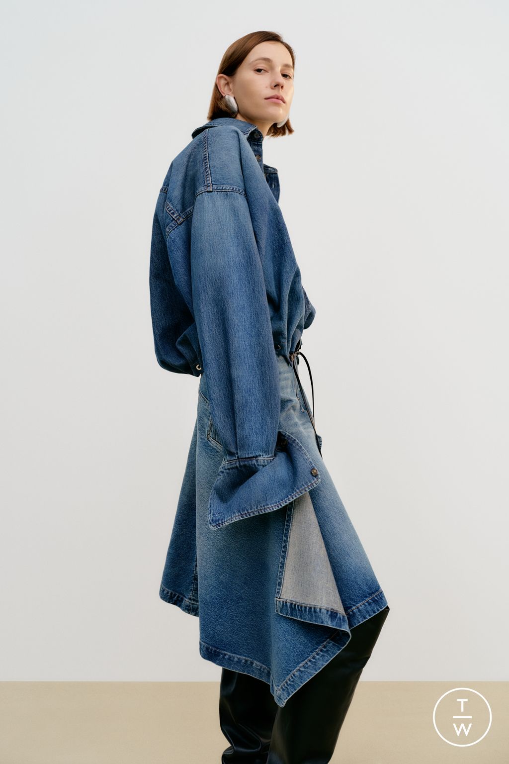 Fashion Week New York Resort 2026 look 7 from the Brandon Maxwell collection womenswear