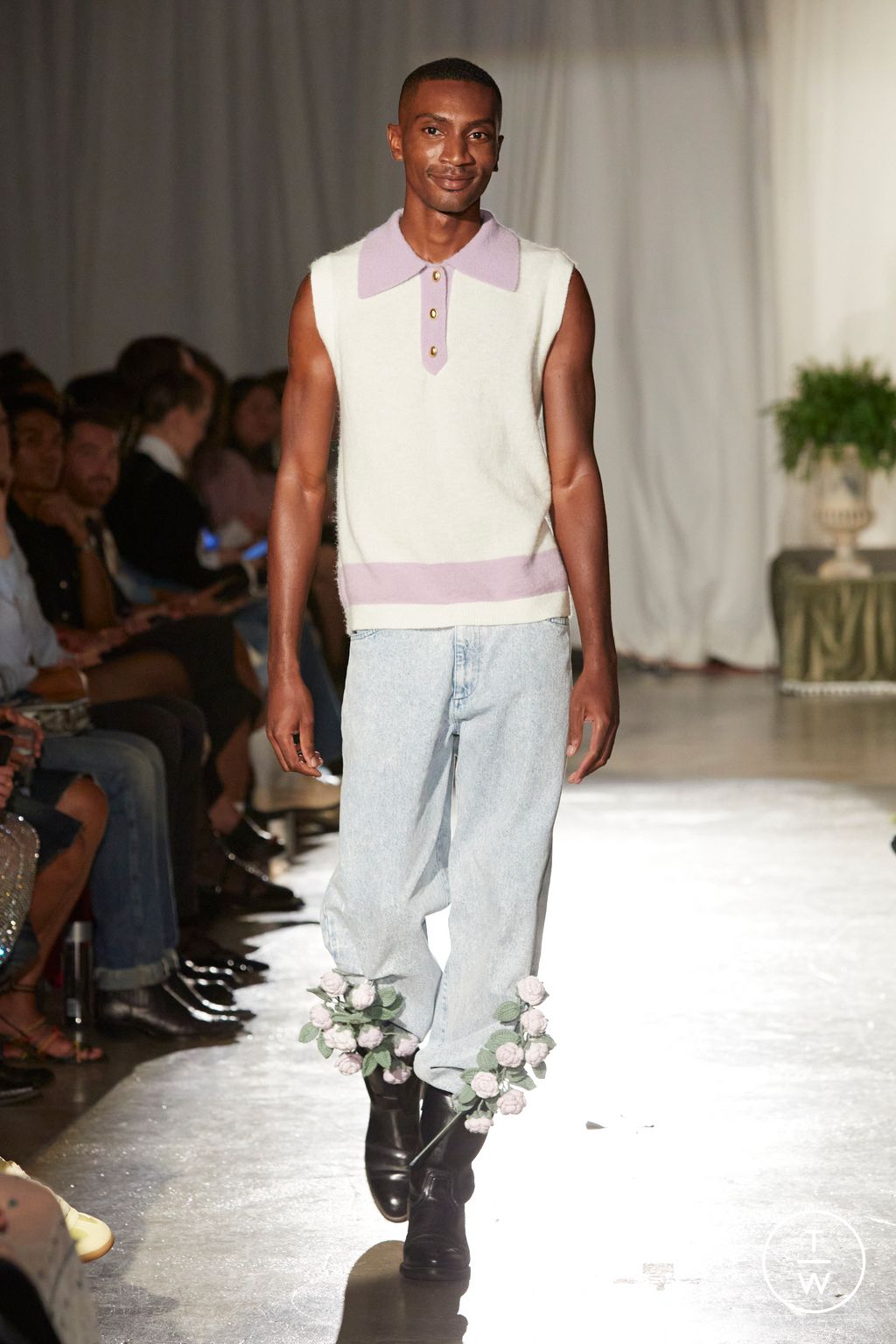 Fashion Week New York Spring/Summer 2024 look 7 from the Tanner Fletcher collection 女装