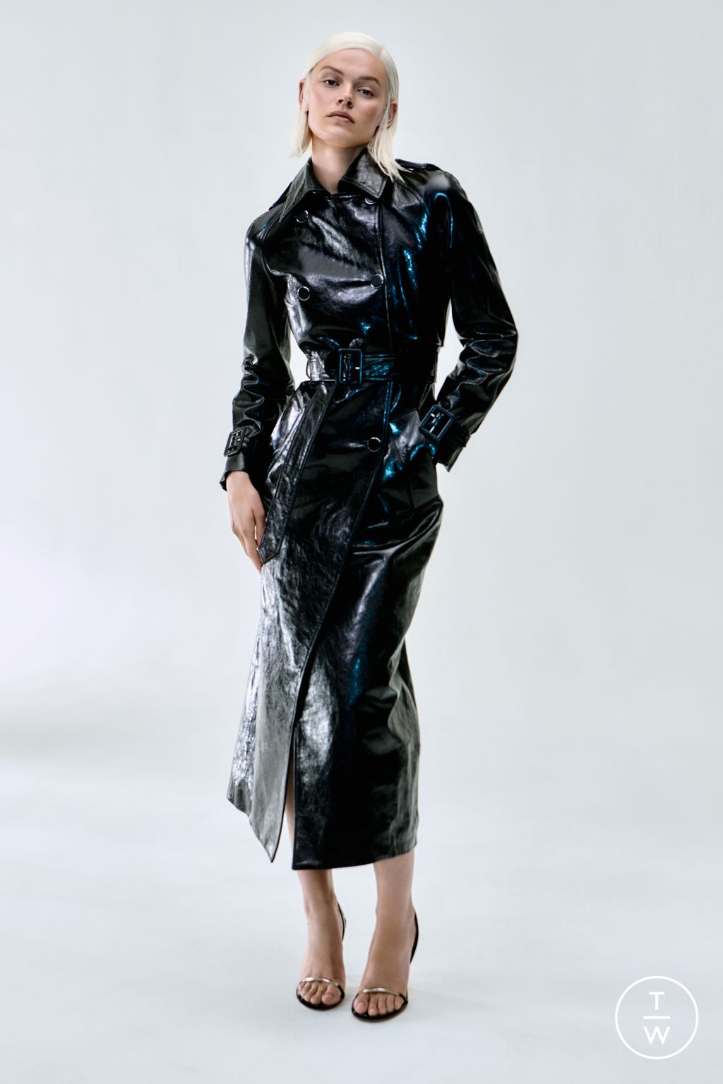 Fashion Week New York Resort 2024 look 7 de la collection Brandon Maxwell womenswear