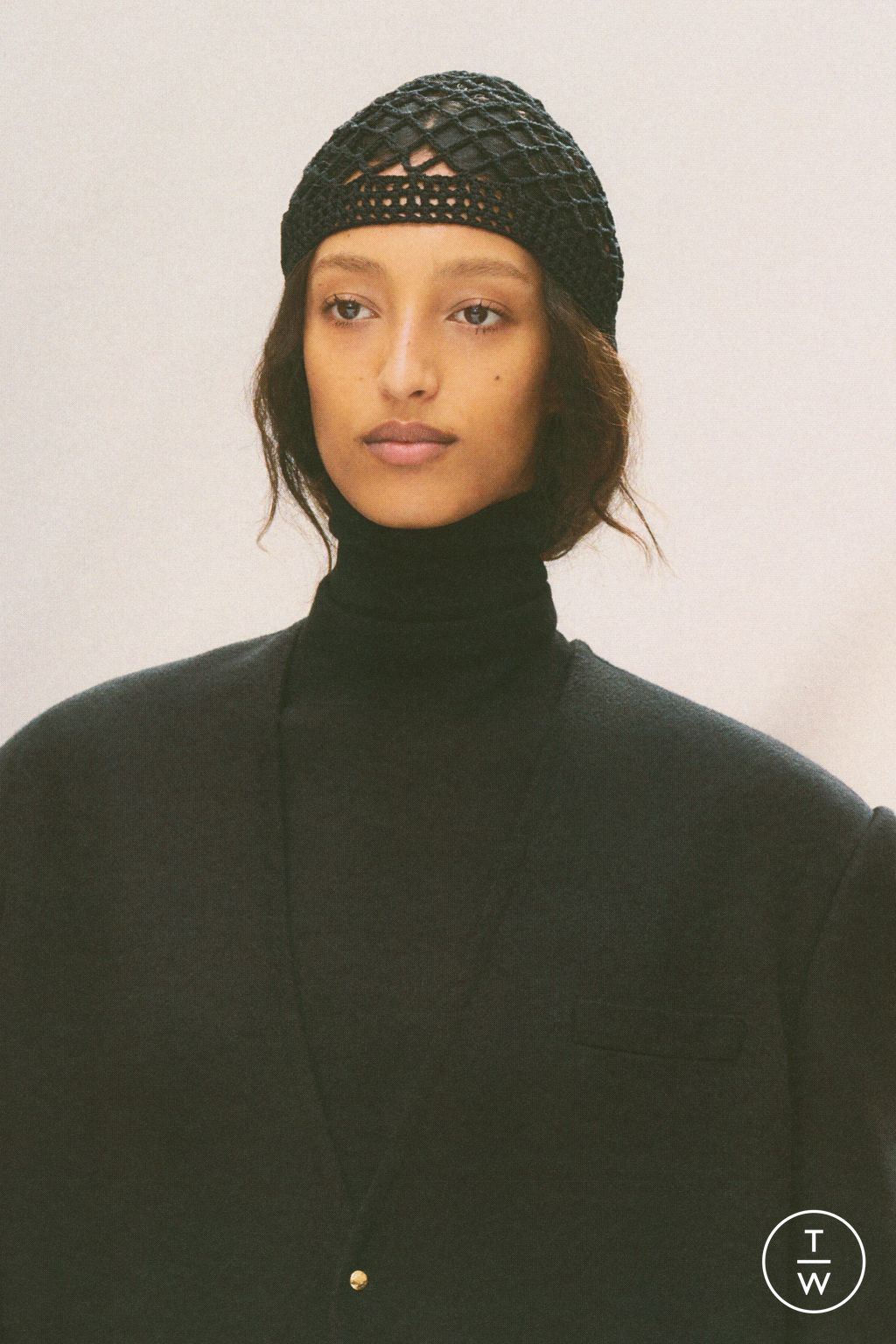 Fashion Week Paris Fall/Winter 2026 look 90 from the Celine collection womenswear accessories