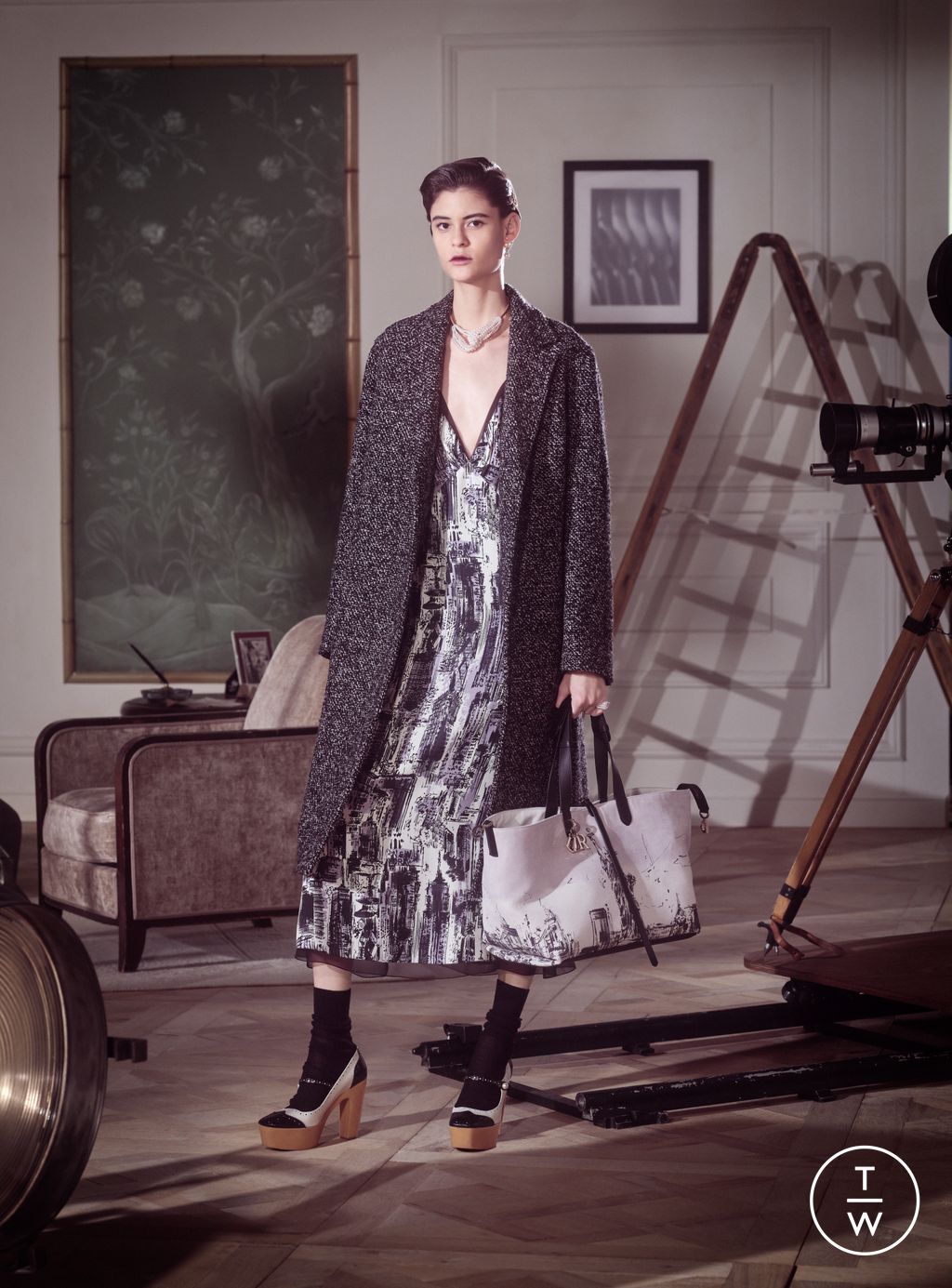 Fashion Week Paris Pre-Fall 2024 look 148 from the Christian Dior collection womenswear