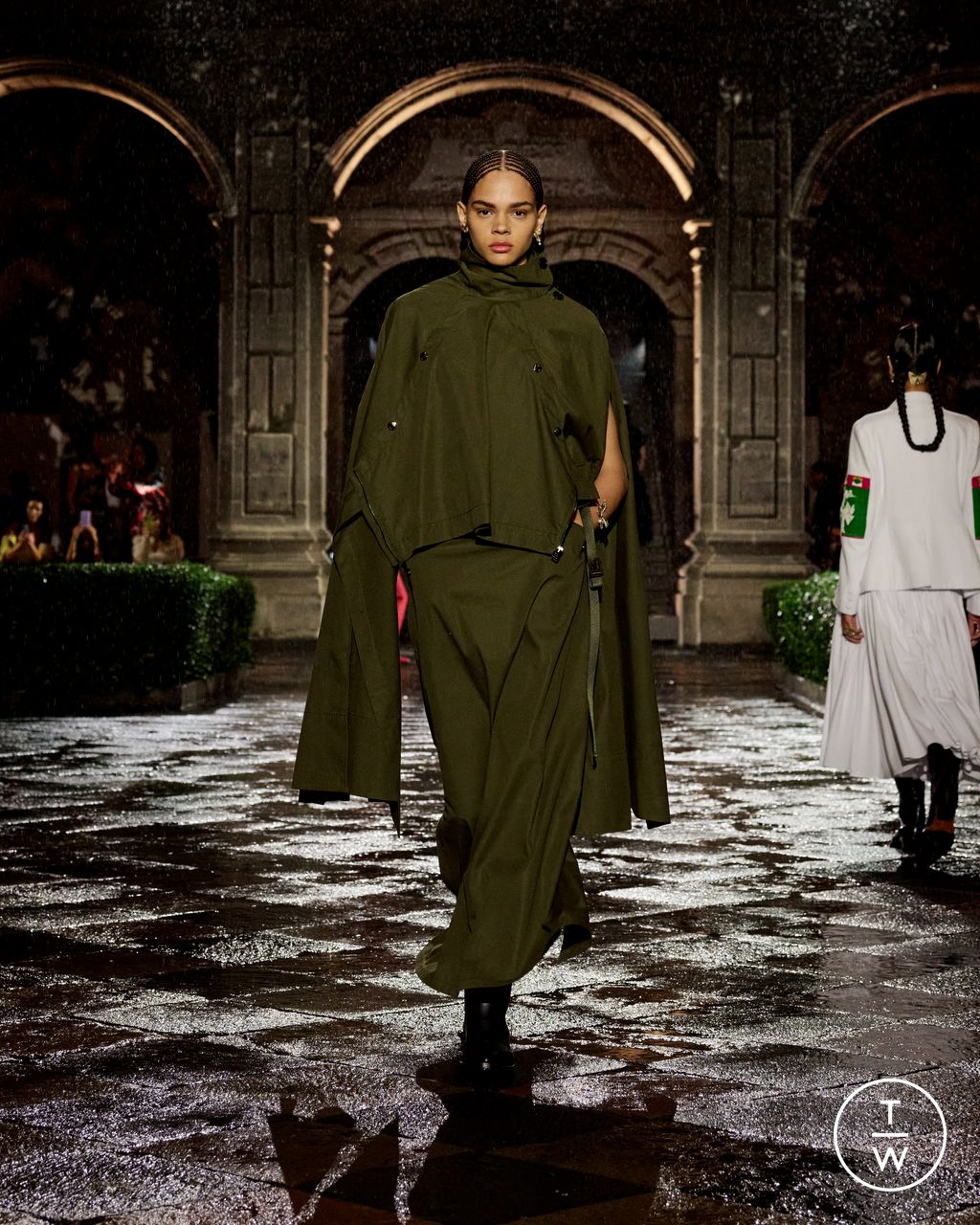 Fashion Week Paris Resort 2024 look 72 de la collection Christian Dior womenswear