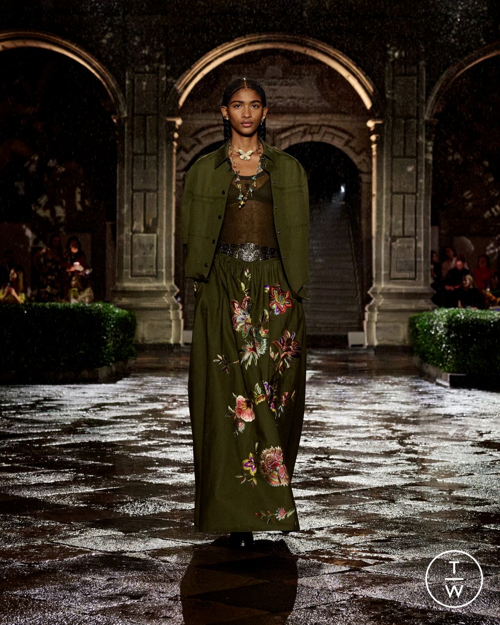 Fashion Week Paris Resort 2024 look 73 de la collection Christian Dior womenswear