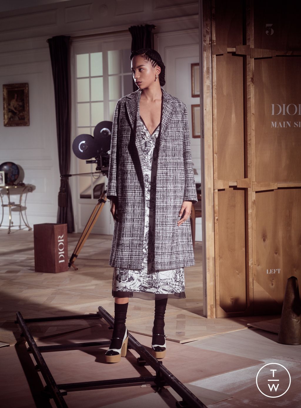 Fashion Week Paris Pre-Fall 2024 look 150 de la collection Christian Dior womenswear