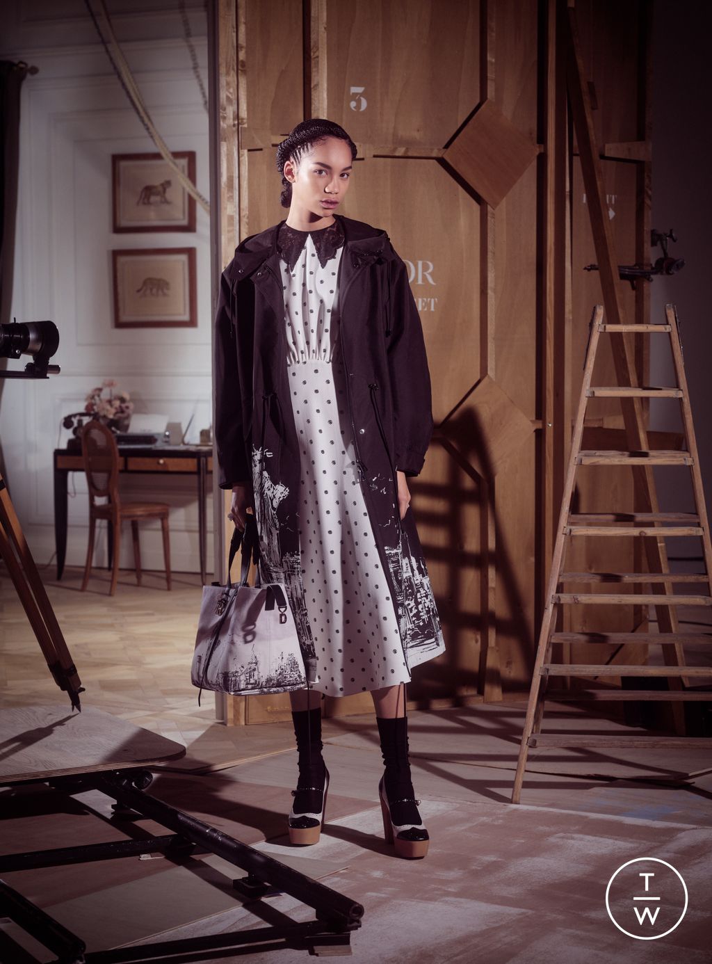 Fashion Week Paris Pre-Fall 2024 look 154 from the Christian Dior collection 女装
