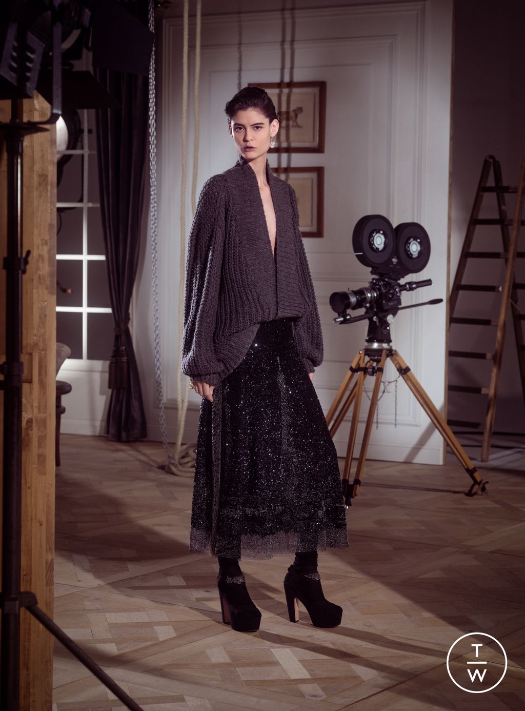Fashion Week Paris Pre-Fall 2024 look 155 from the Christian Dior collection 女装