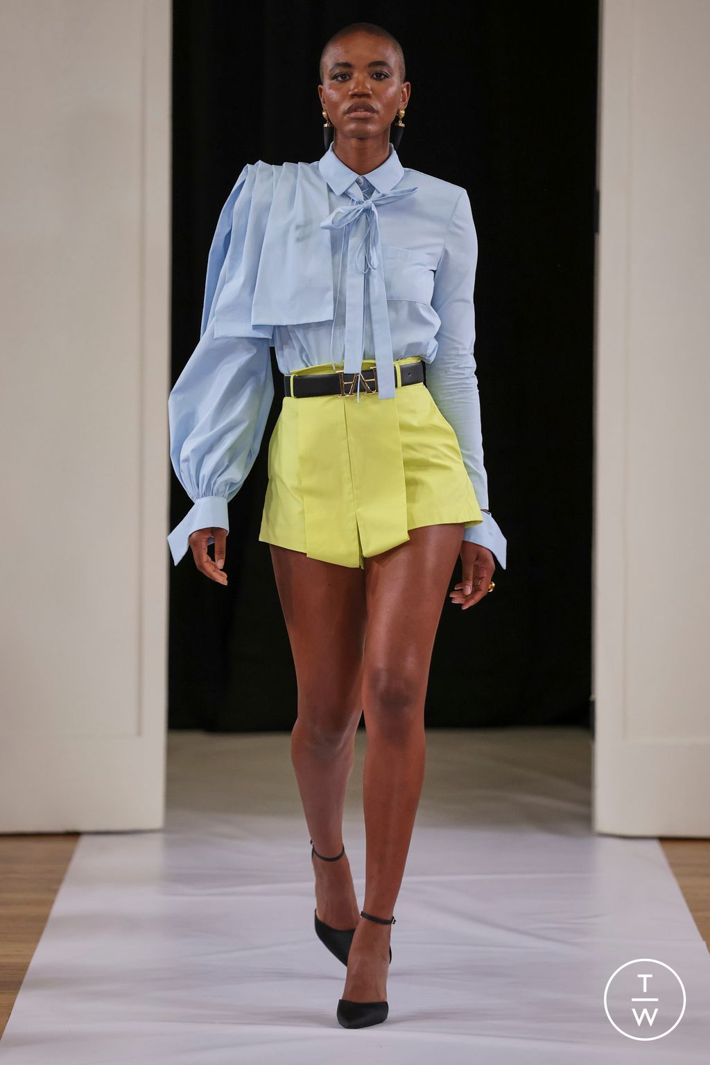 Fashion Week New York Spring/Summer 2025 look 8 from the Aiste Hong collection womenswear