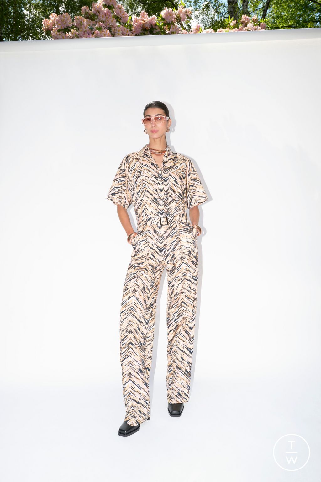 Fashion Week Milan Resort 2025 look 8 from the Missoni collection 女装