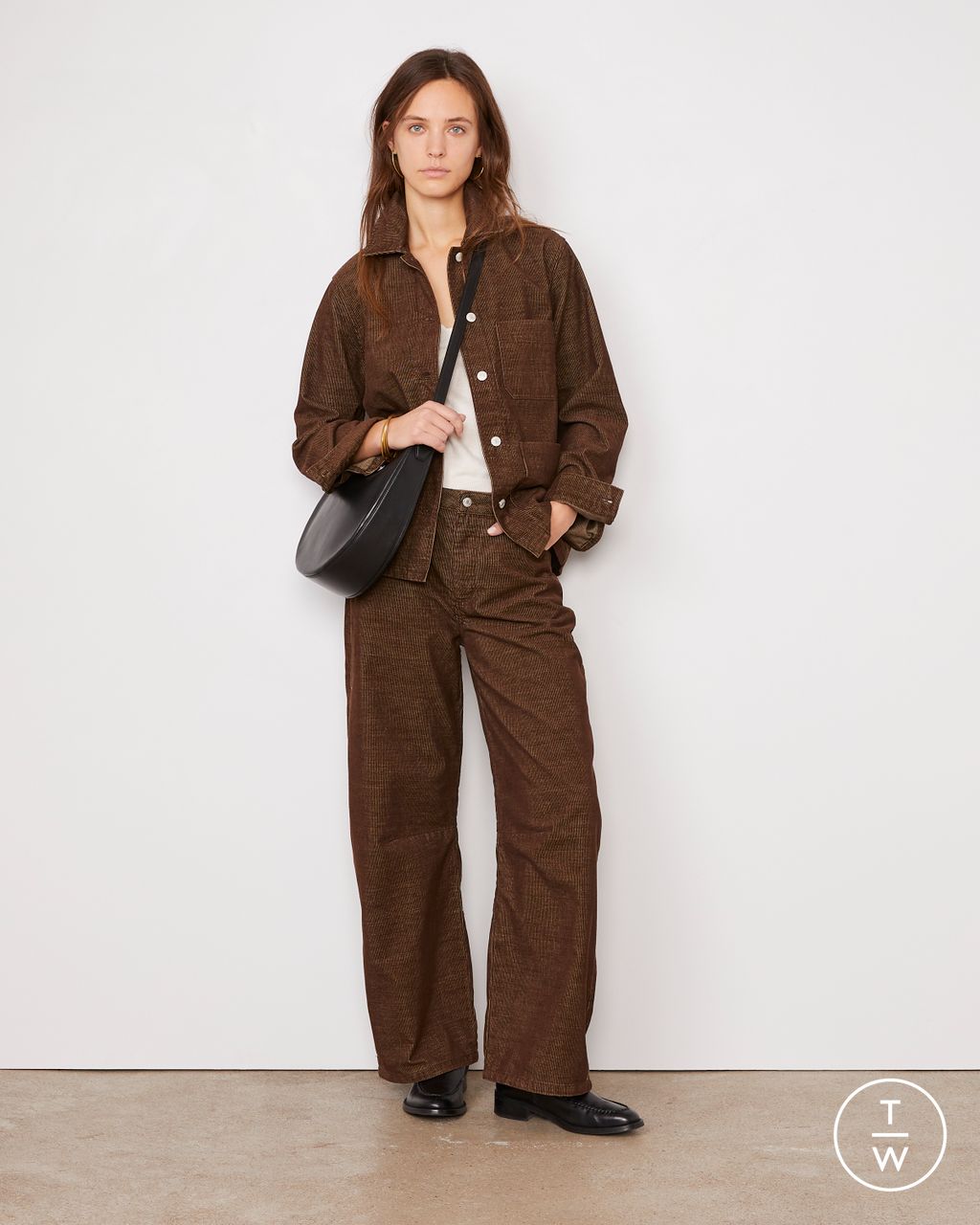 Fashion Week Paris Pre-Fall 2026 look 8 de la collection Officine Générale womenswear
