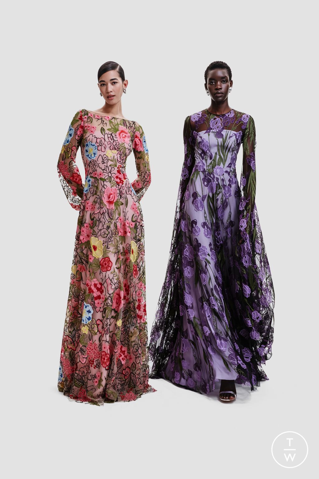 Fashion Week New York Pre-Fall 2024 look 8 from the Naeem Khan collection womenswear