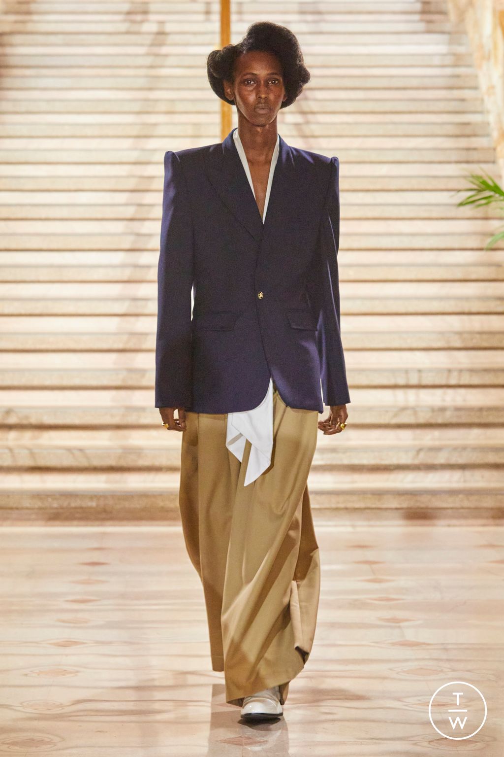 Fashion Week New York Spring/Summer 2024 look 8 from the Willy Chavarria collection menswear