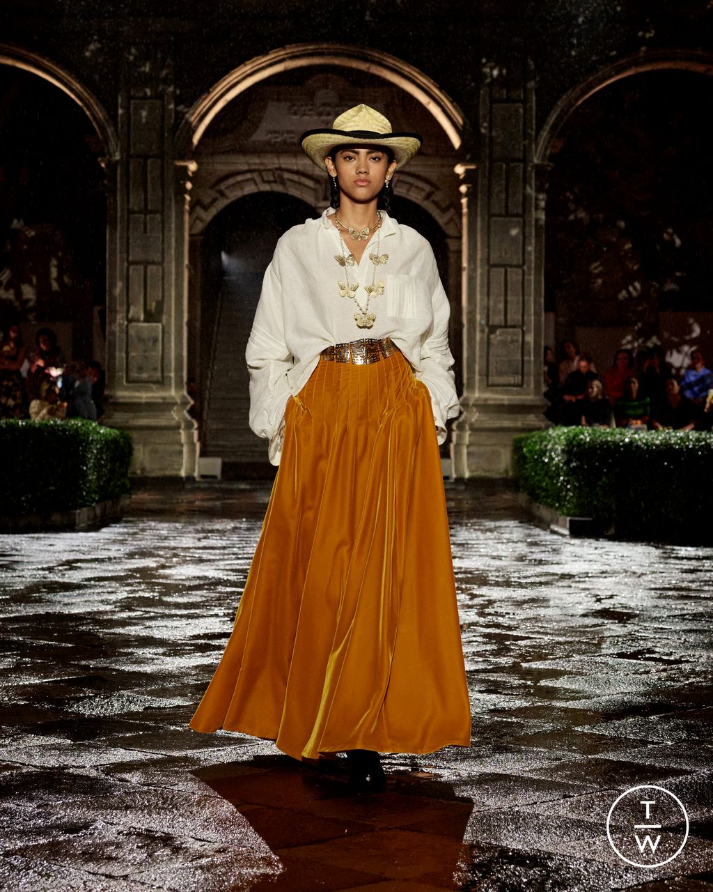 Fashion Week Paris Resort 2024 look 86 from the Christian Dior collection womenswear