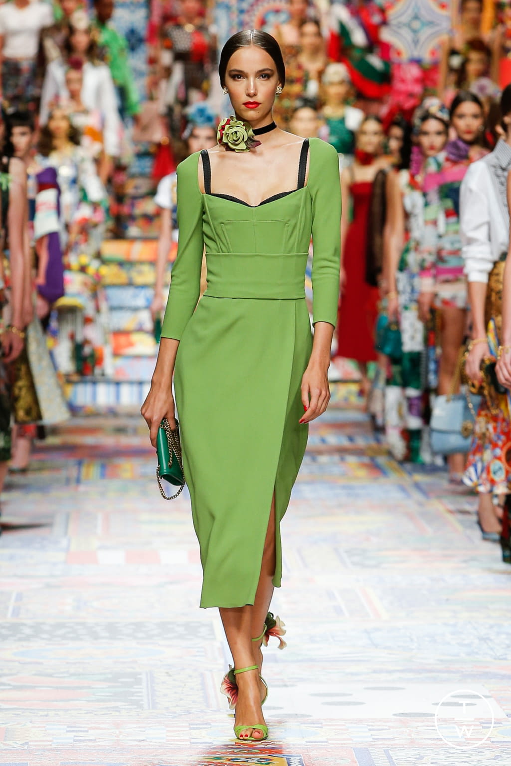 Fashion Week Milan Spring/Summer 2021 look 87 de la collection Dolce & Gabbana womenswear