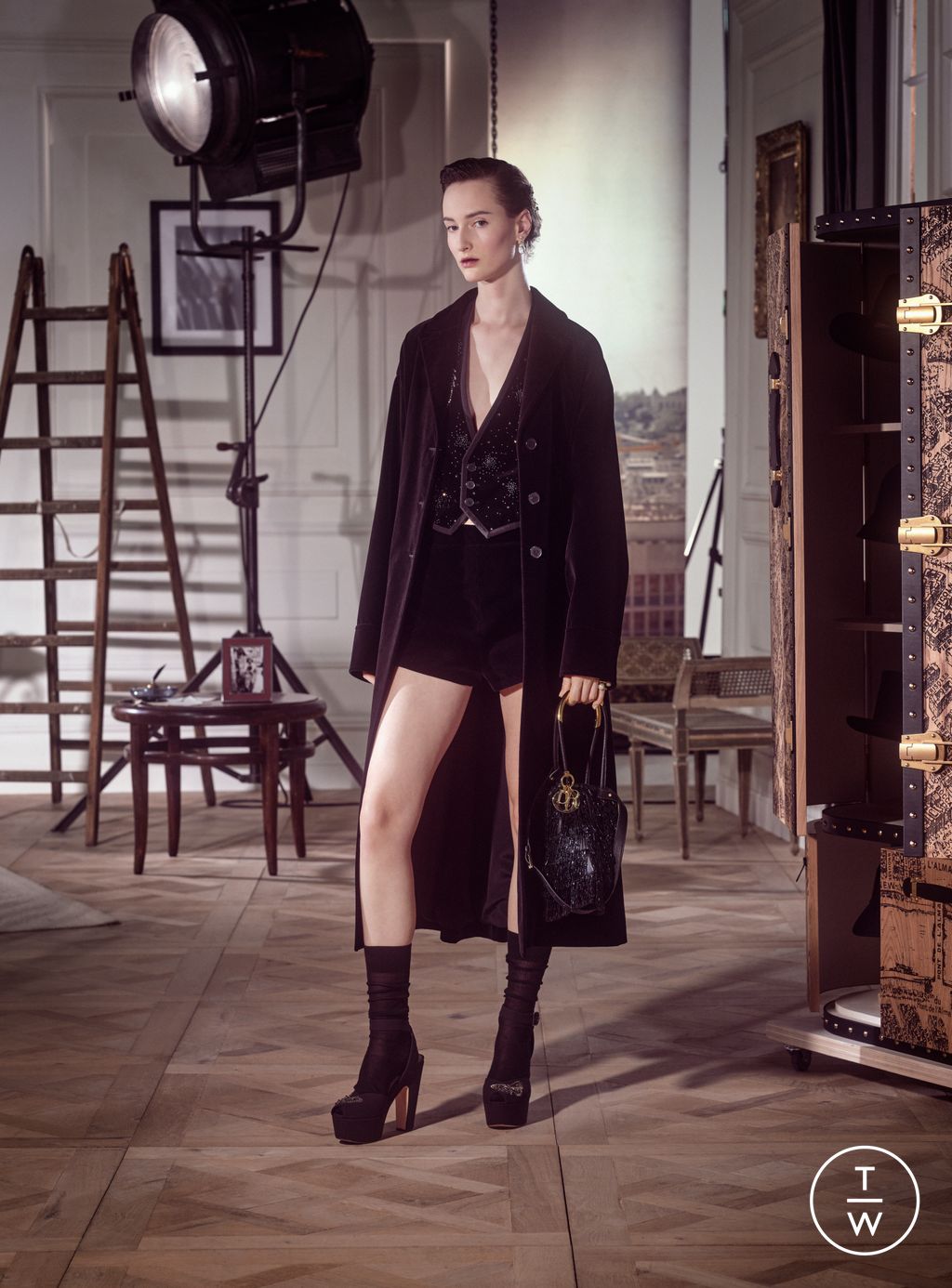 Fashion Week Paris Pre-Fall 2024 look 166 from the Christian Dior collection womenswear