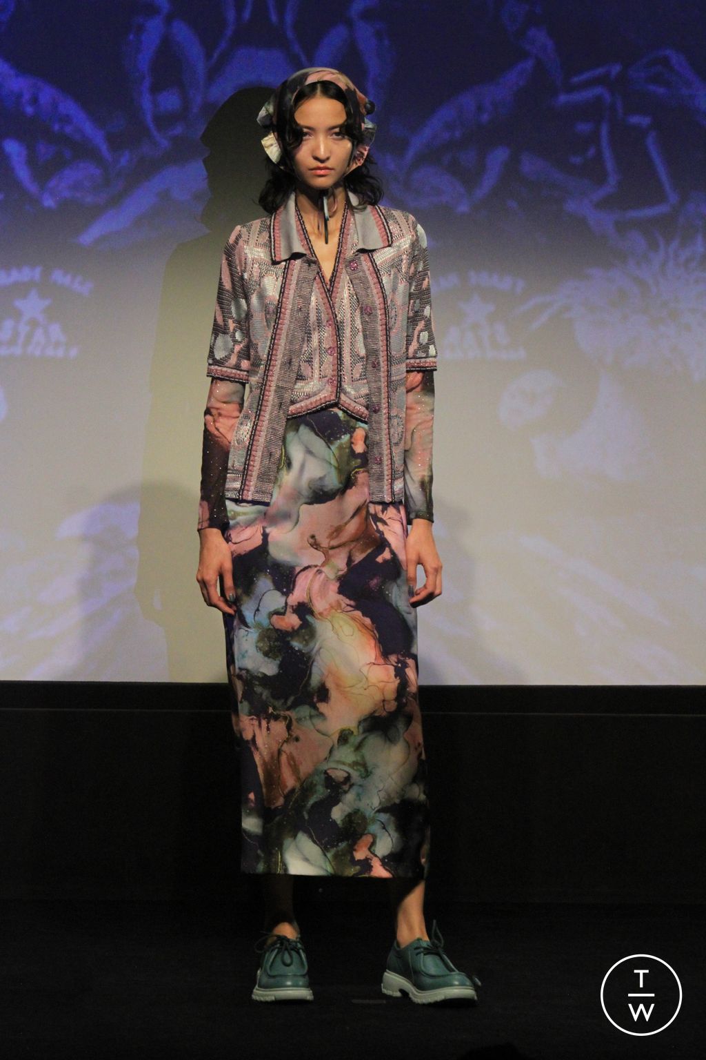 Fashion Week New York Spring/Summer 2024 look 8 from the Anna Sui collection womenswear