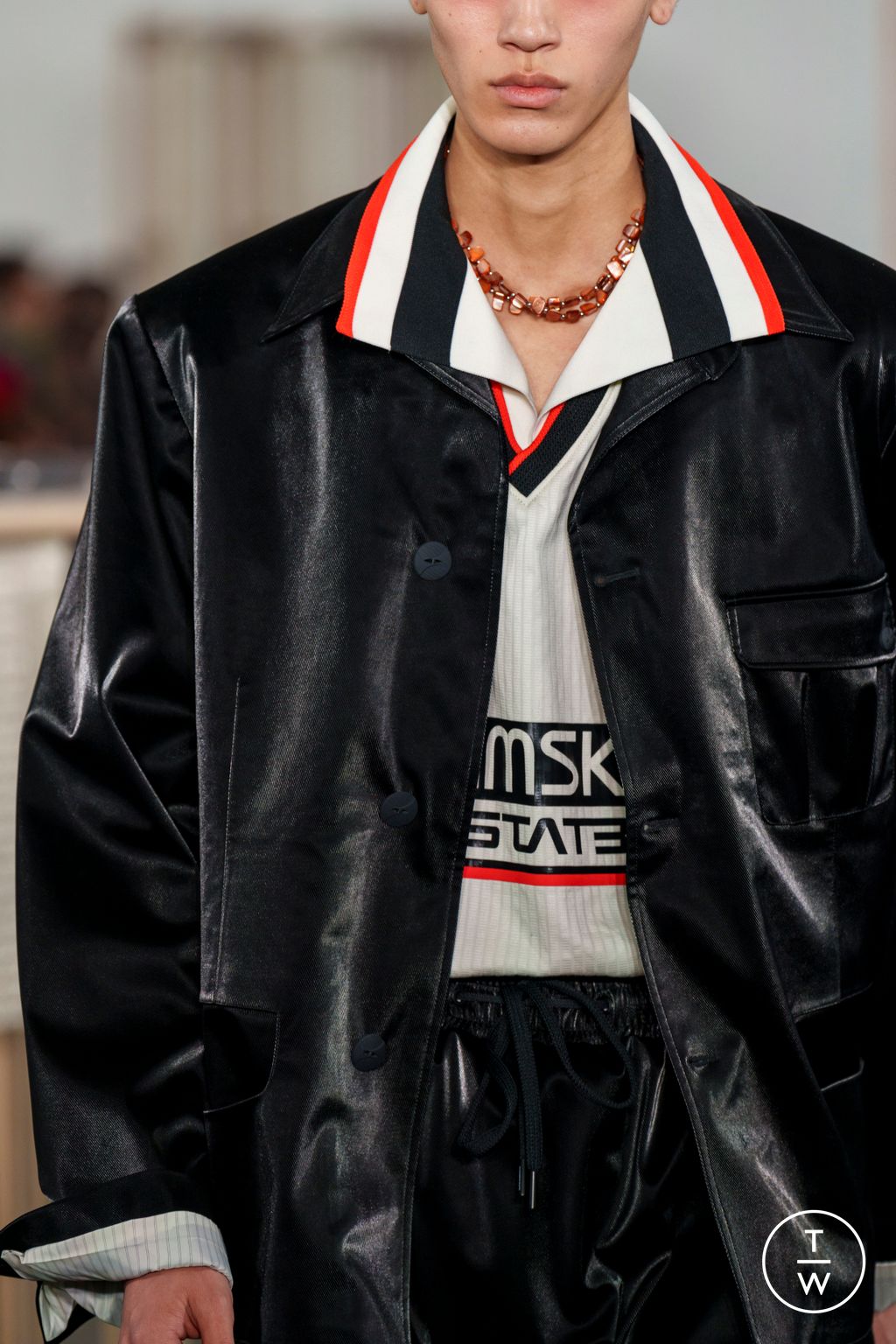 Fashion Week Paris Fall/Winter 2024 look 16 from the Namesake collection menswear accessories