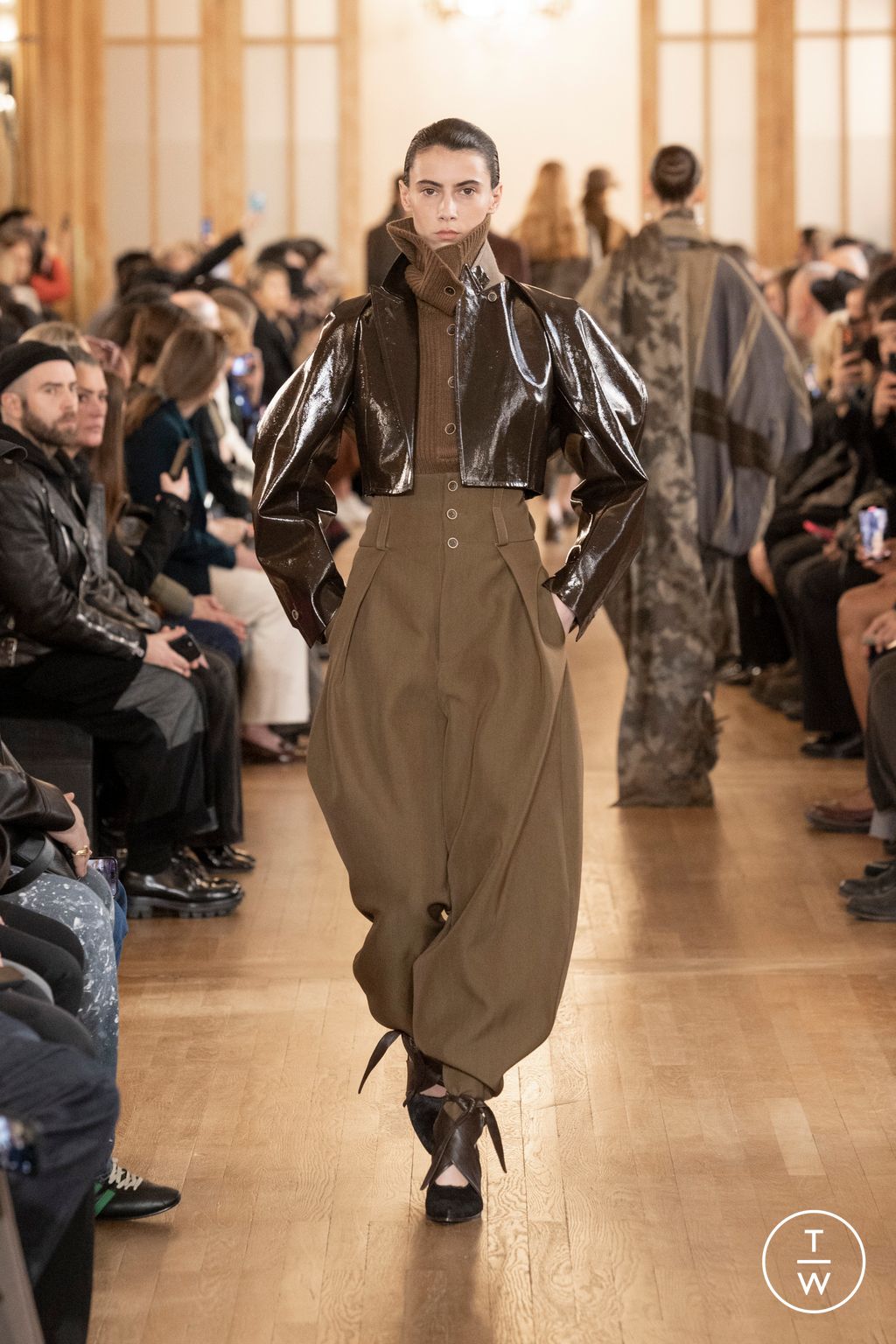 Fashion Week Paris Fall/Winter 2026 look 9 from the Uma Wang collection womenswear