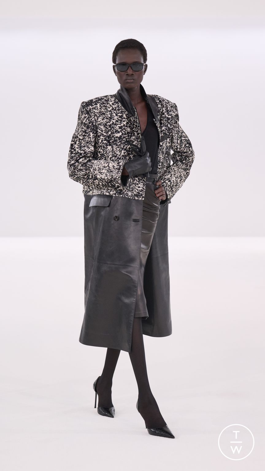 Fashion Week Paris Fall/Winter 2026 look 8 de la collection Tom Ford womenswear