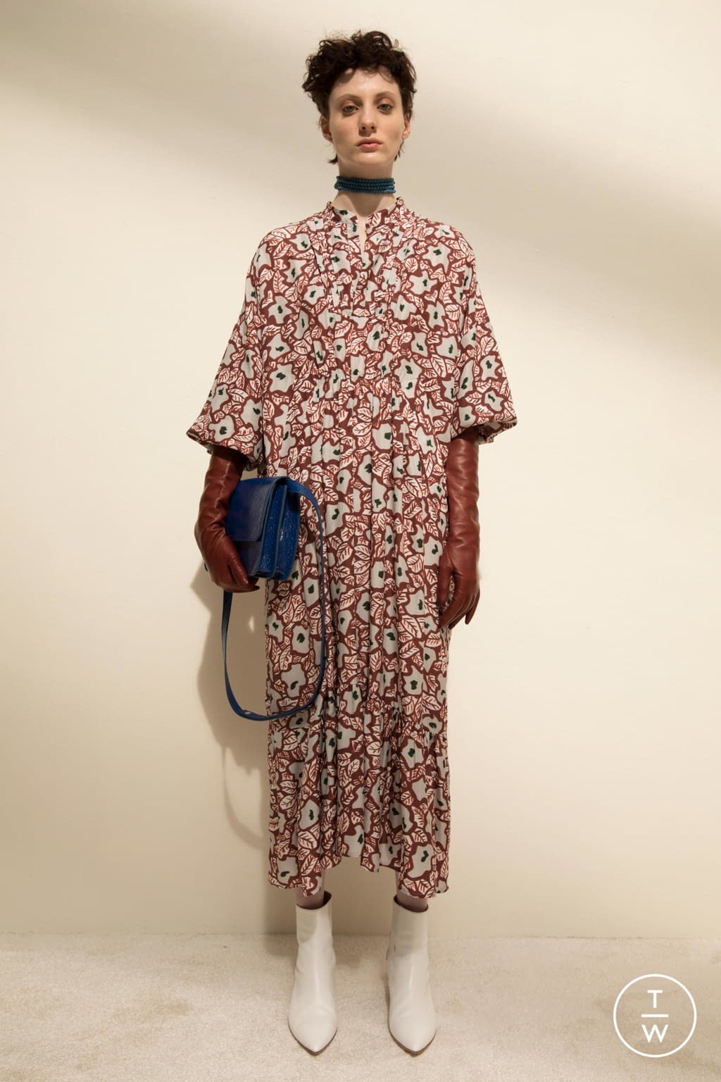 Fashion Week Paris Resort 2019 look 9 from the Christian Wijnants collection womenswear